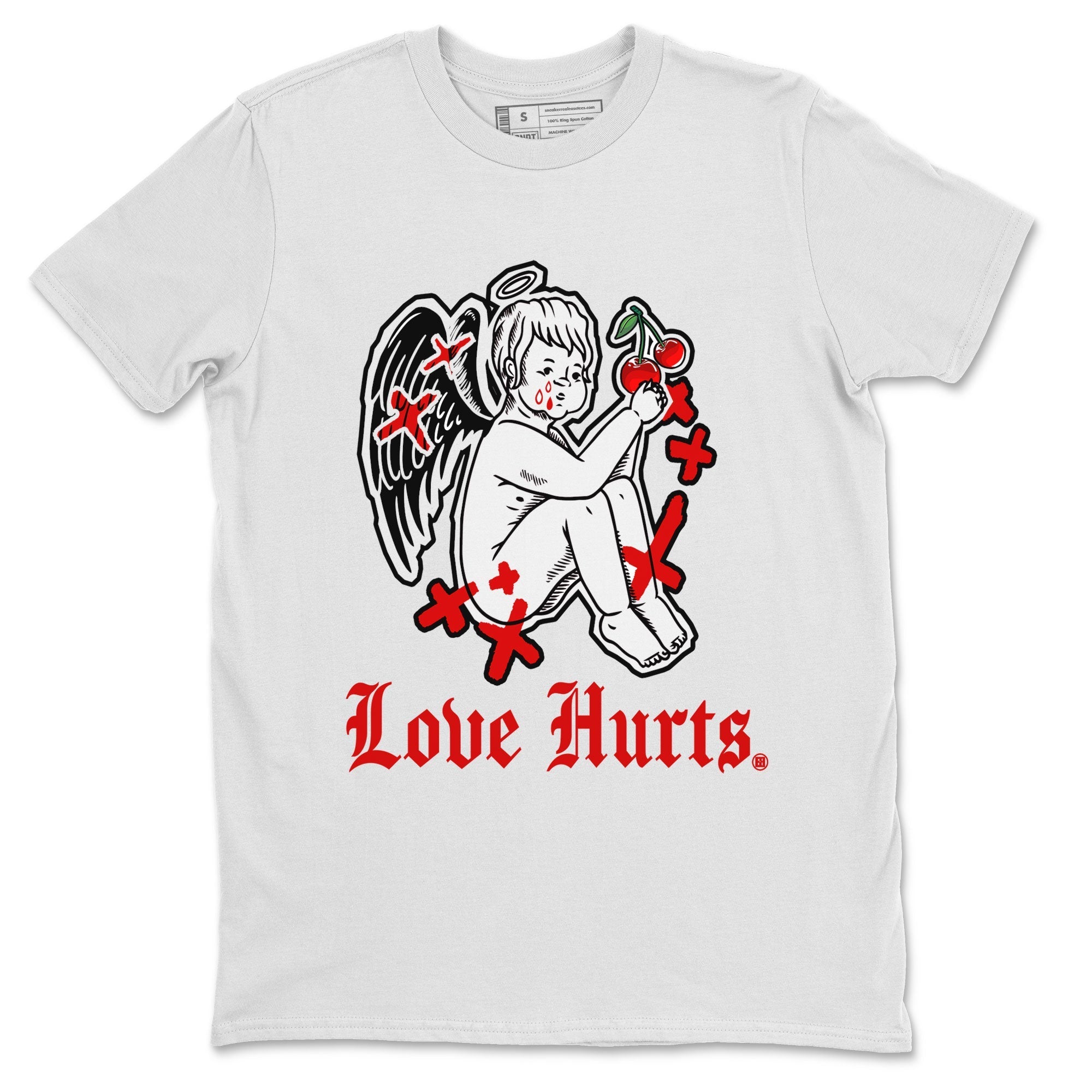 Love Hurts snkmatch Tee - Air Jordan 12 Cherry