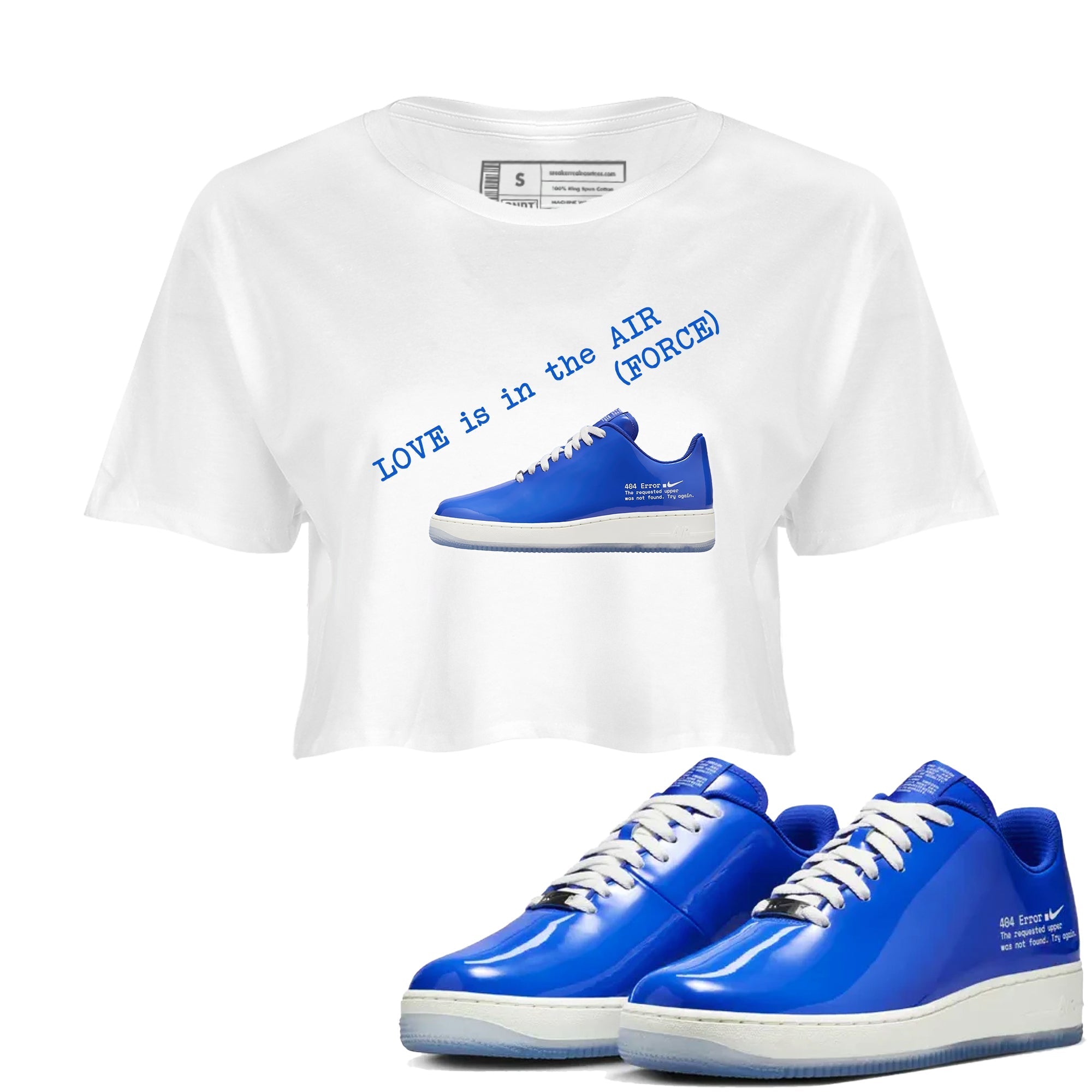 Love Is In The Air snkmatch Women's Top - Air Force 1 404 Error