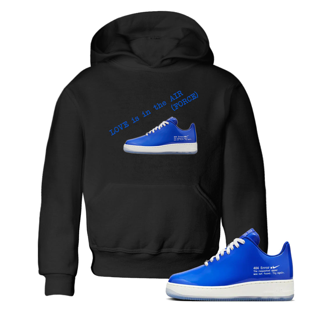 Love Is In The Air snkmatch Tees Kids - Air Force 1 404 Error