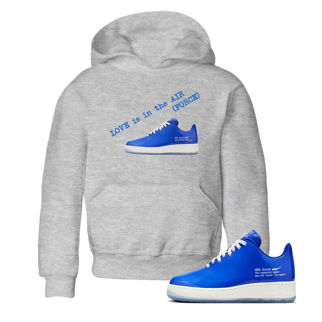 Love Is In The Air snkmatch Tees Kids - Air Force 1 404 Error
