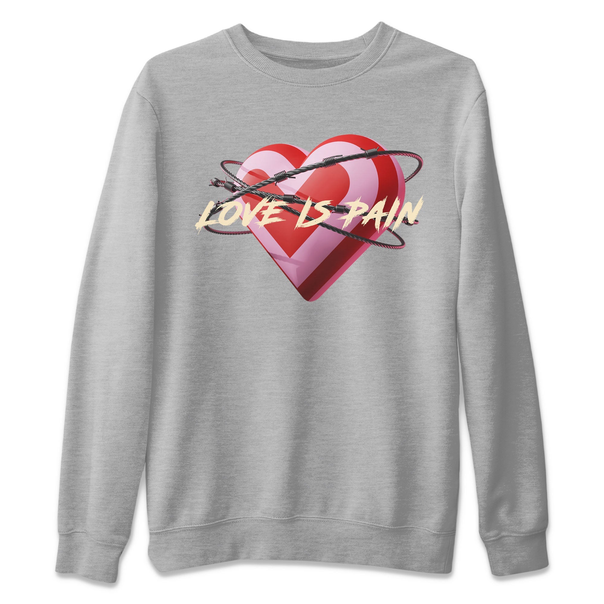 Love Is Pain Unisex Tops - Air Force 1 Valentines Day