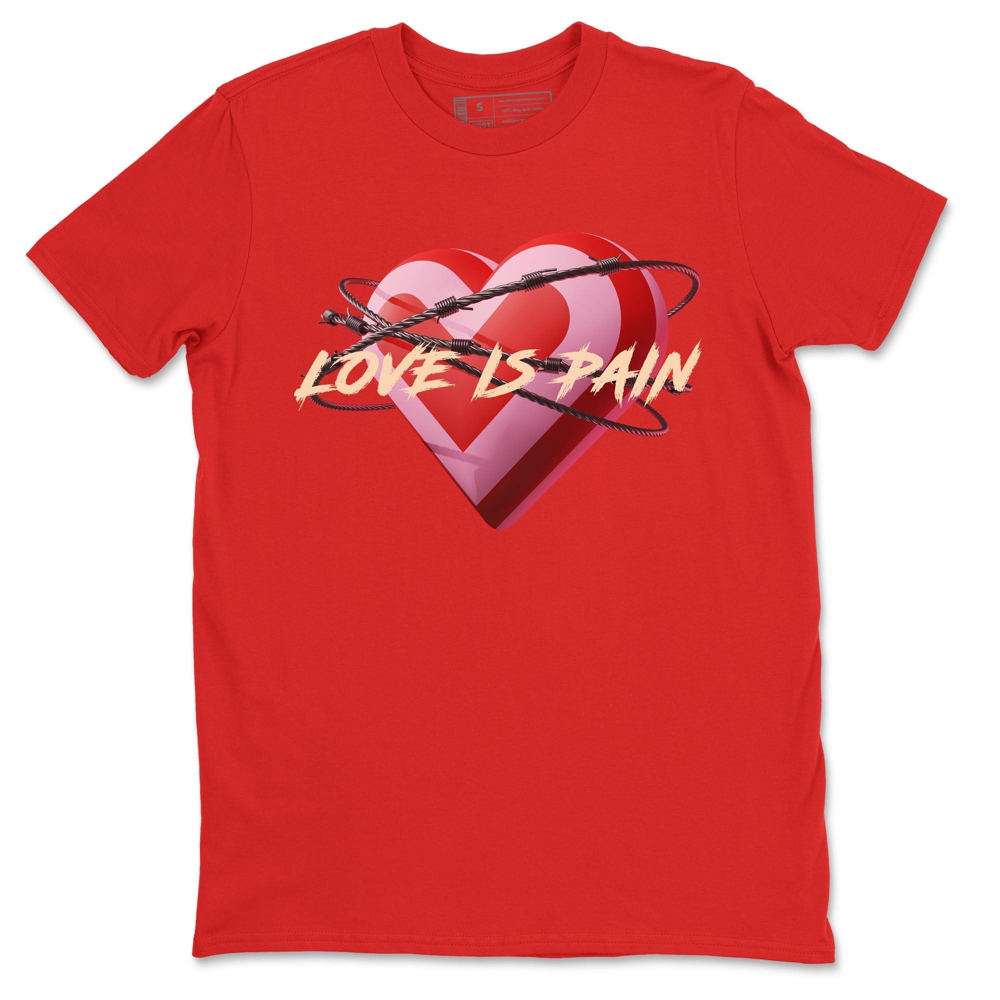 Love Is Pain Unisex Tops - Air Force 1 Valentines Day