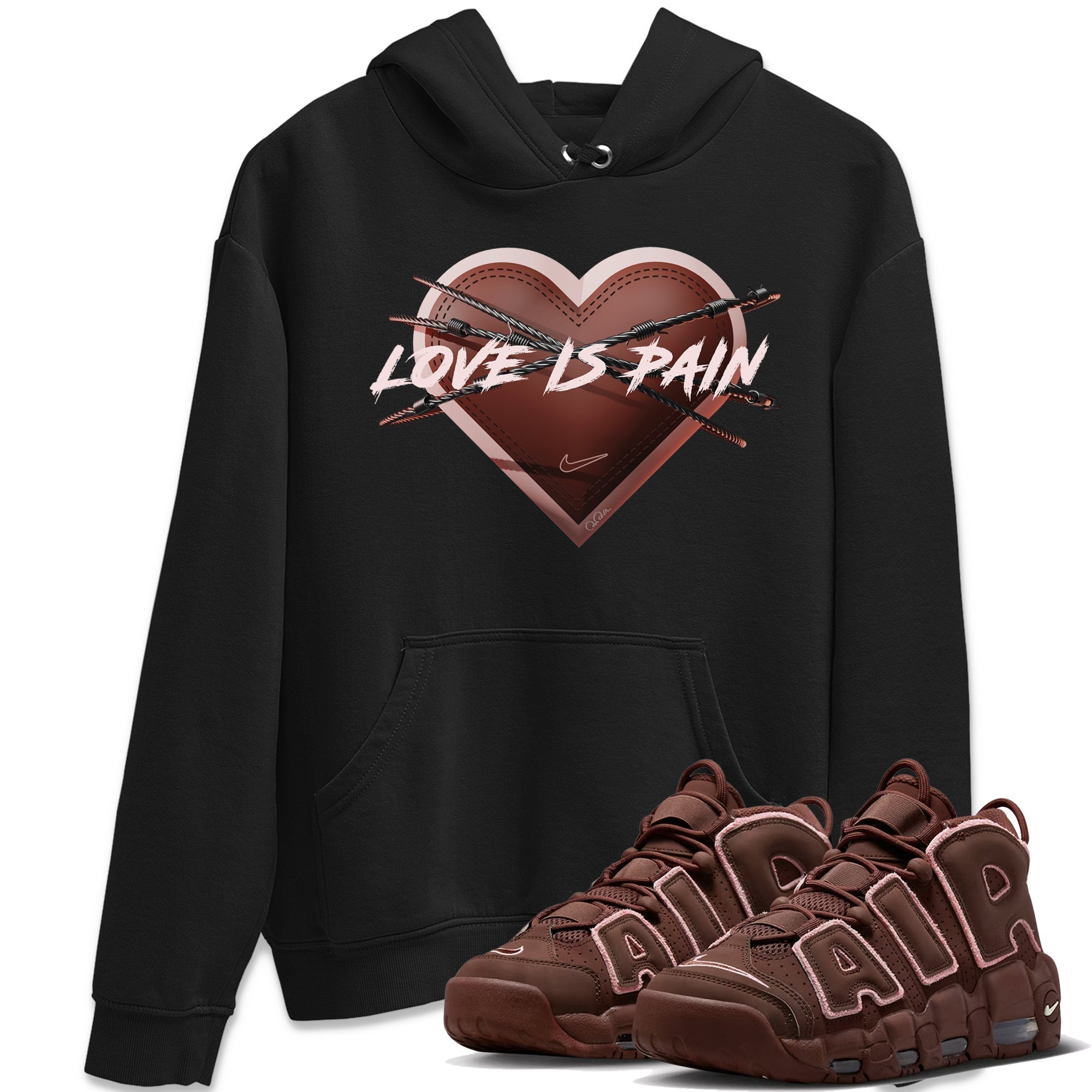 Love is Pain Unisex Tops - Air More Uptempo Valentines Day