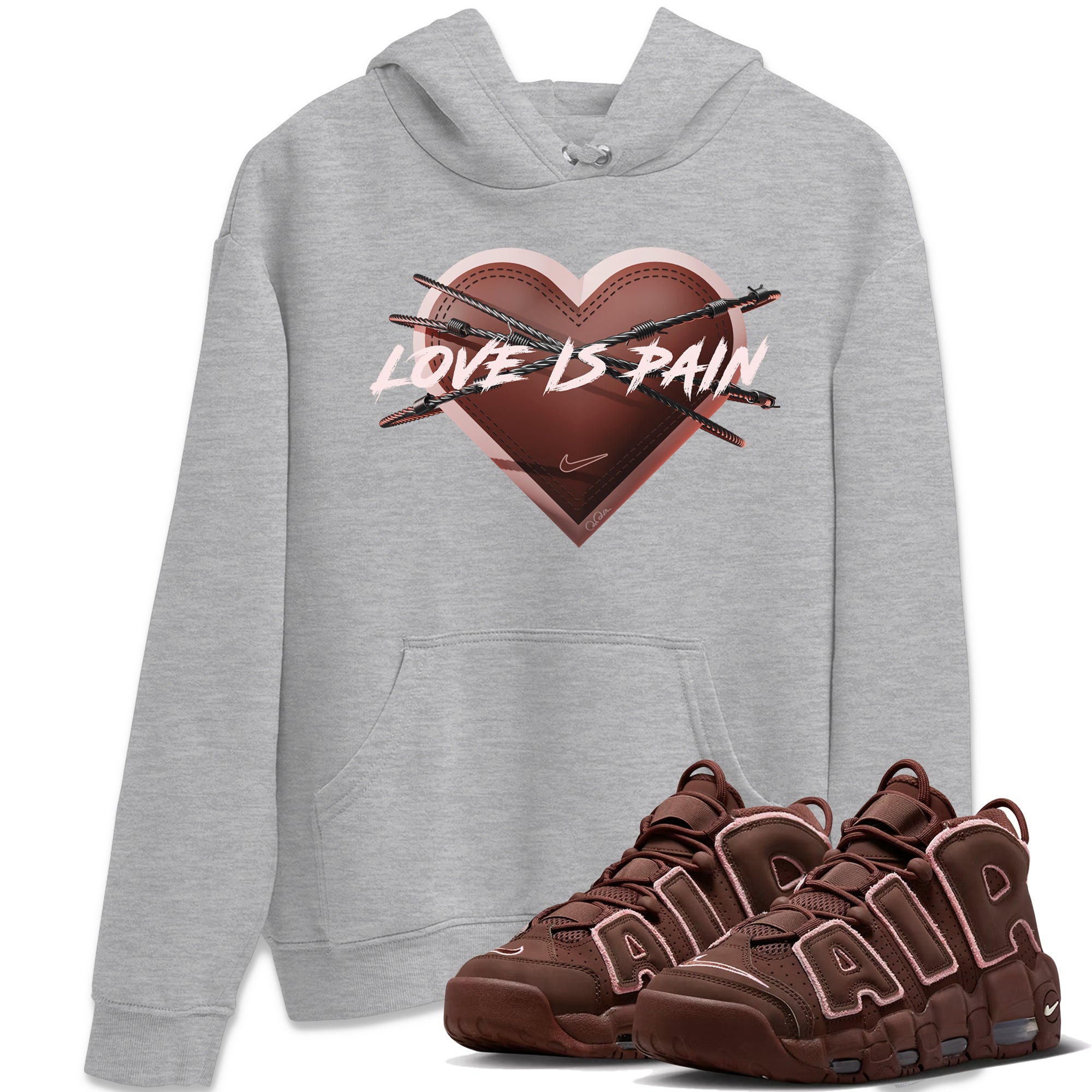 Love is Pain Unisex Tops - Air More Uptempo Valentines Day