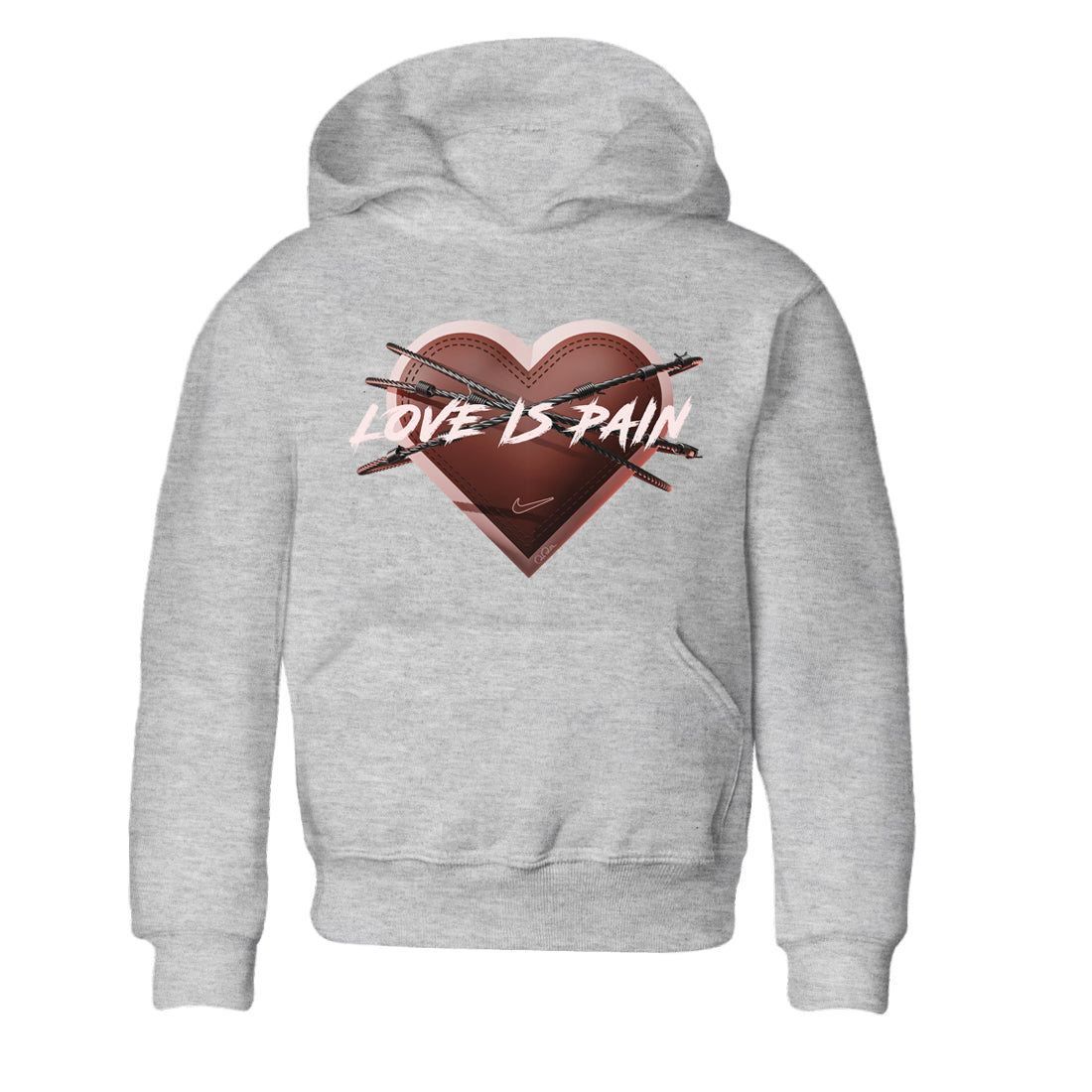 Love is Pain Kids Tops - Air More Uptempo Valentines Day