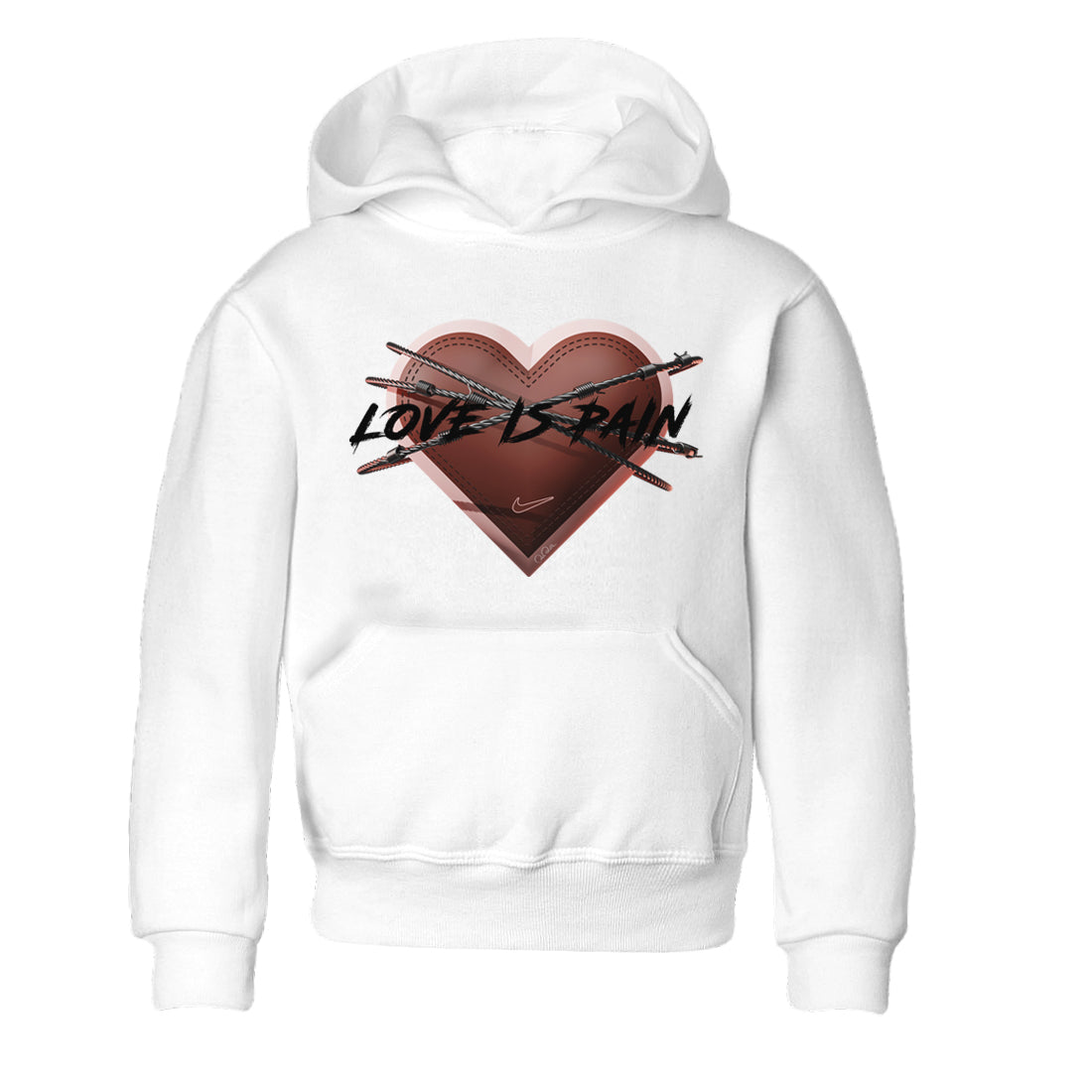 Love is Pain Kids Tops - Air More Uptempo Valentines Day