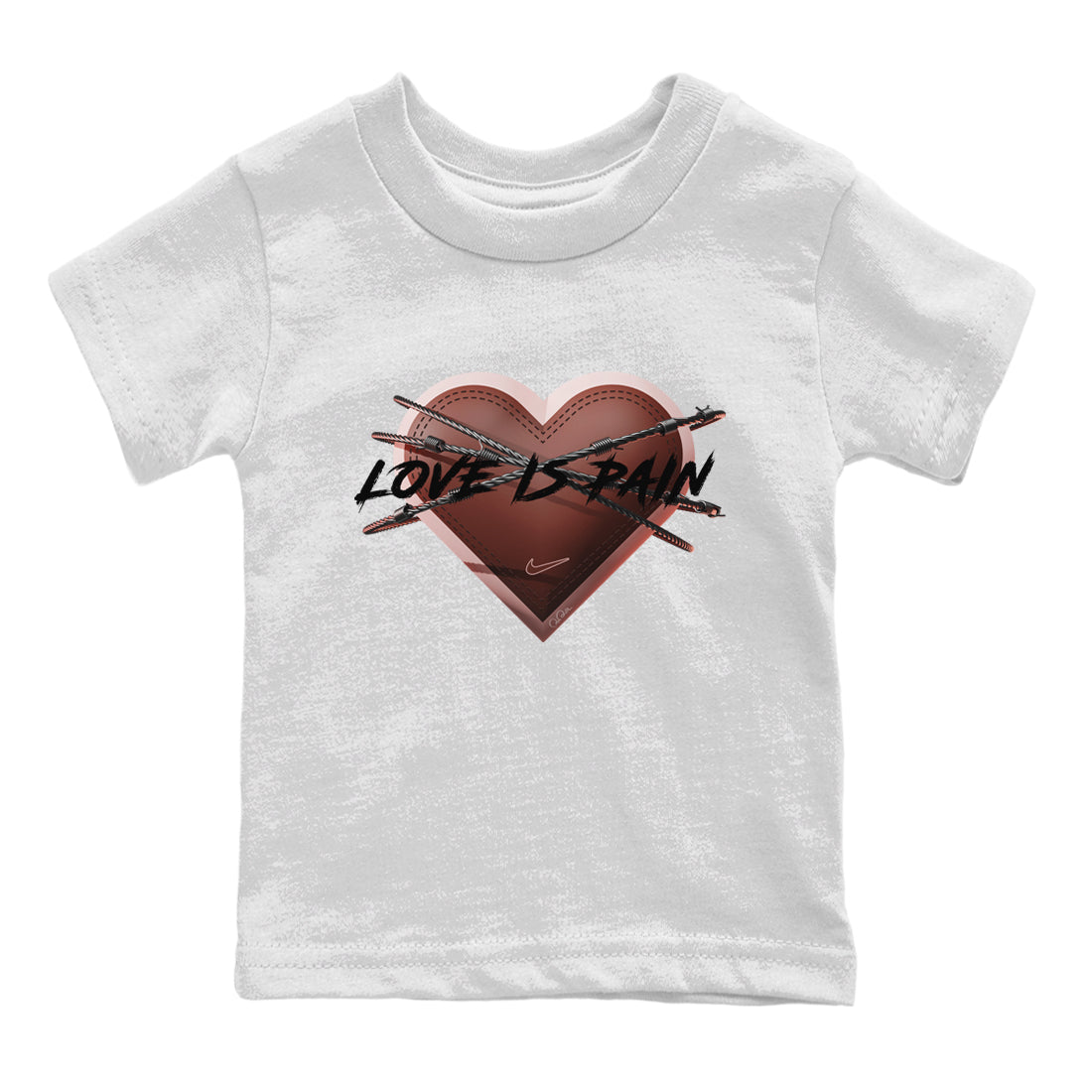Love is Pain Kids Tops - Air More Uptempo Valentines Day