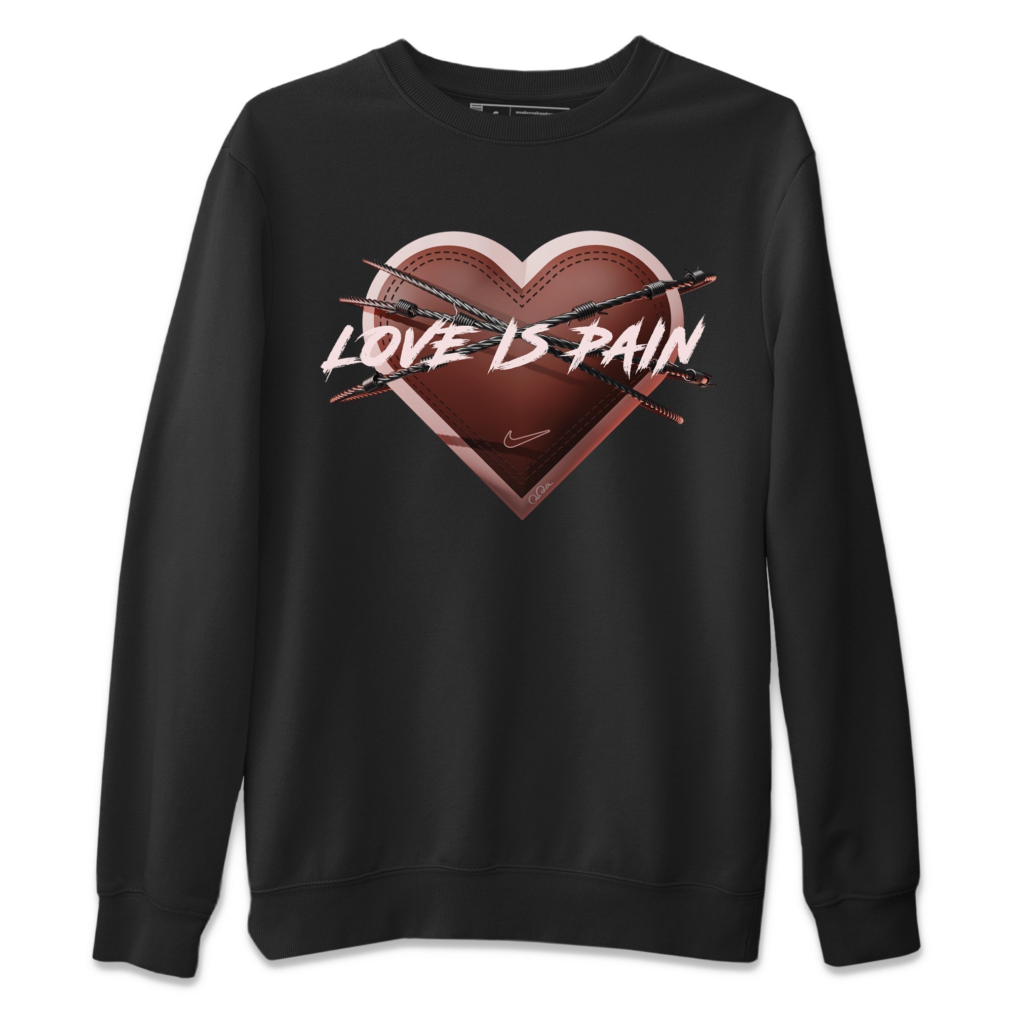 Love is Pain Unisex Tops - Air More Uptempo Valentines Day