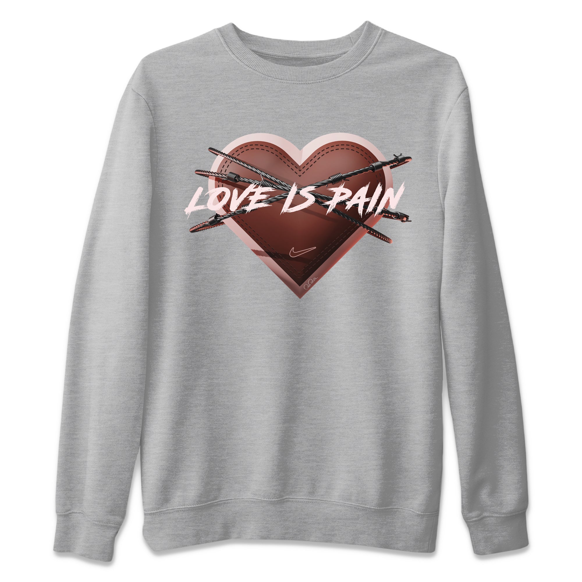 Love is Pain Unisex Tops - Air More Uptempo Valentines Day