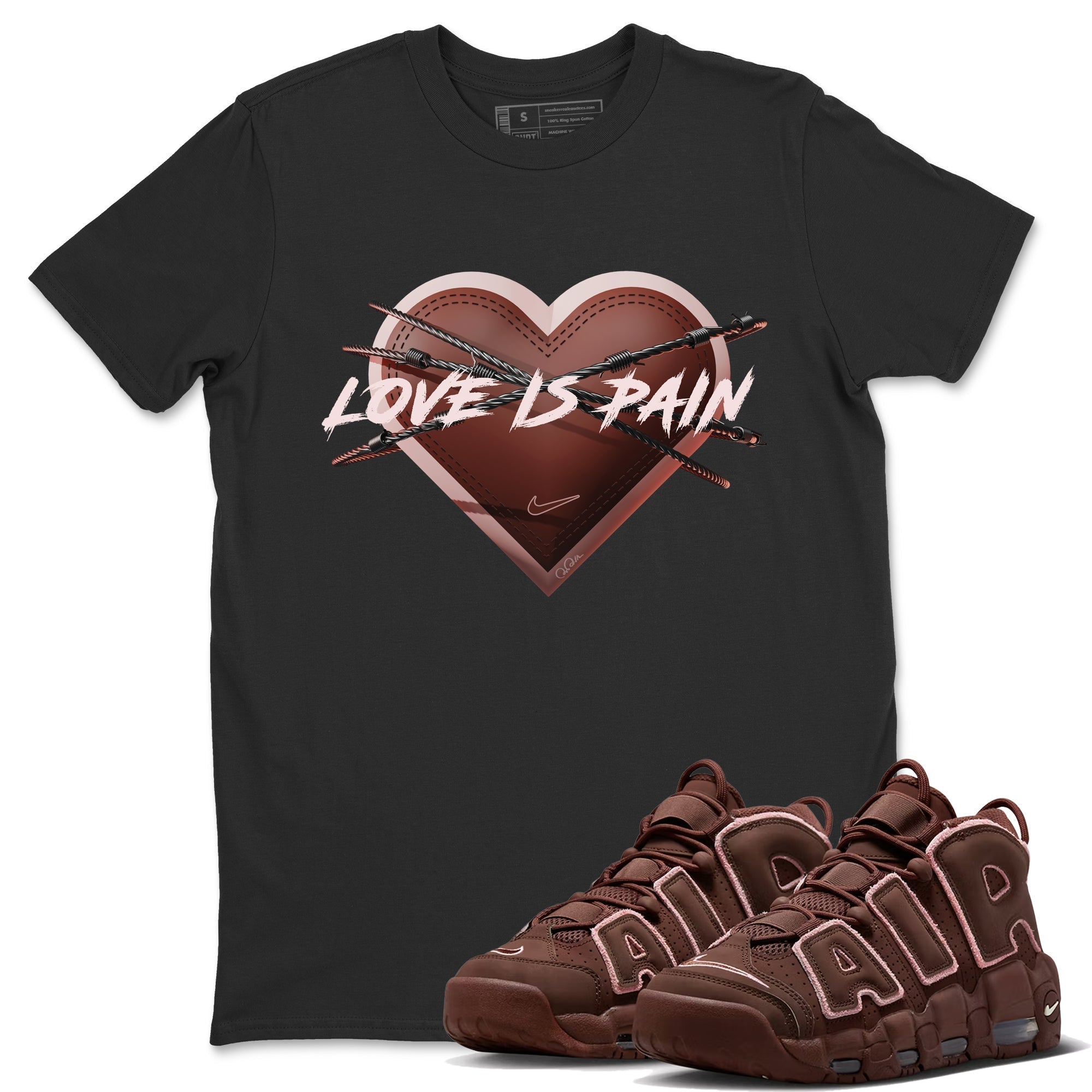 Love is Pain Unisex Tops - Air More Uptempo Valentines Day