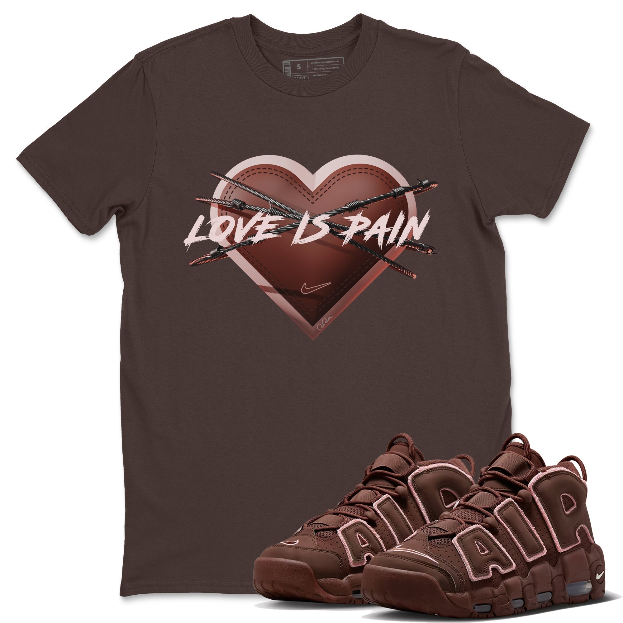 Love is Pain Unisex Tops - Air More Uptempo Valentines Day