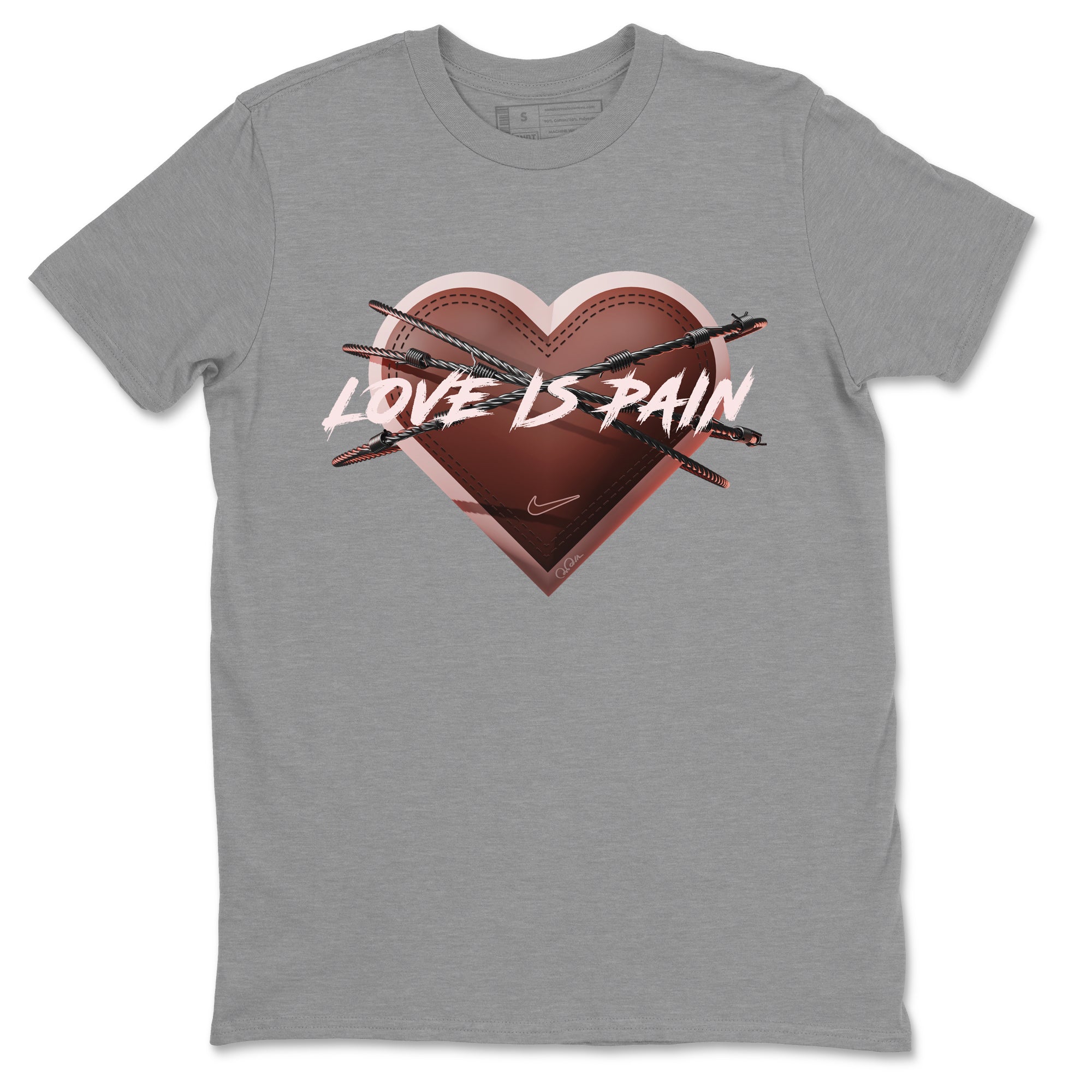 Love is Pain Unisex Tops - Air More Uptempo Valentines Day