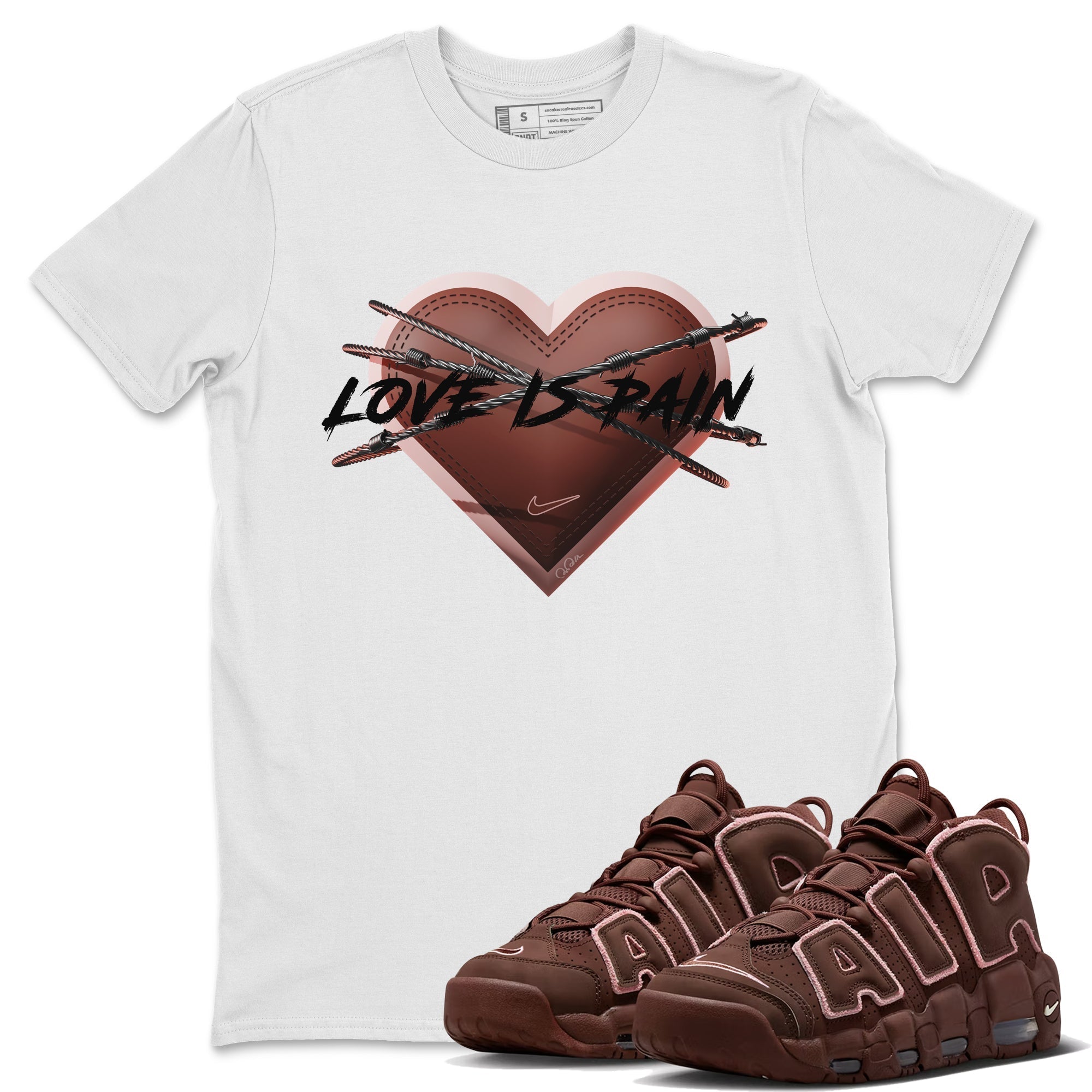 Love is Pain Unisex Tops - Air More Uptempo Valentines Day