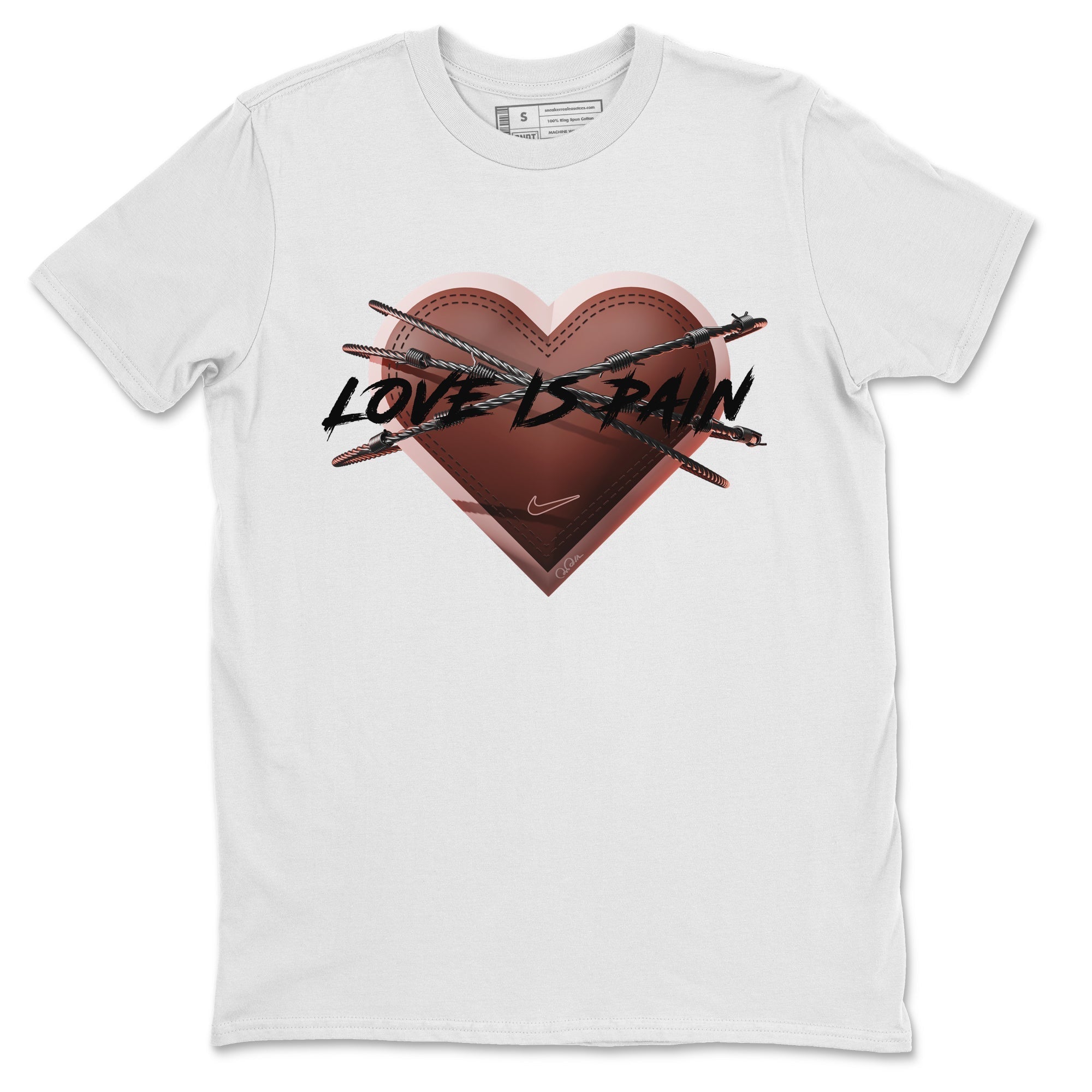 Love is Pain Unisex Tops - Air More Uptempo Valentines Day