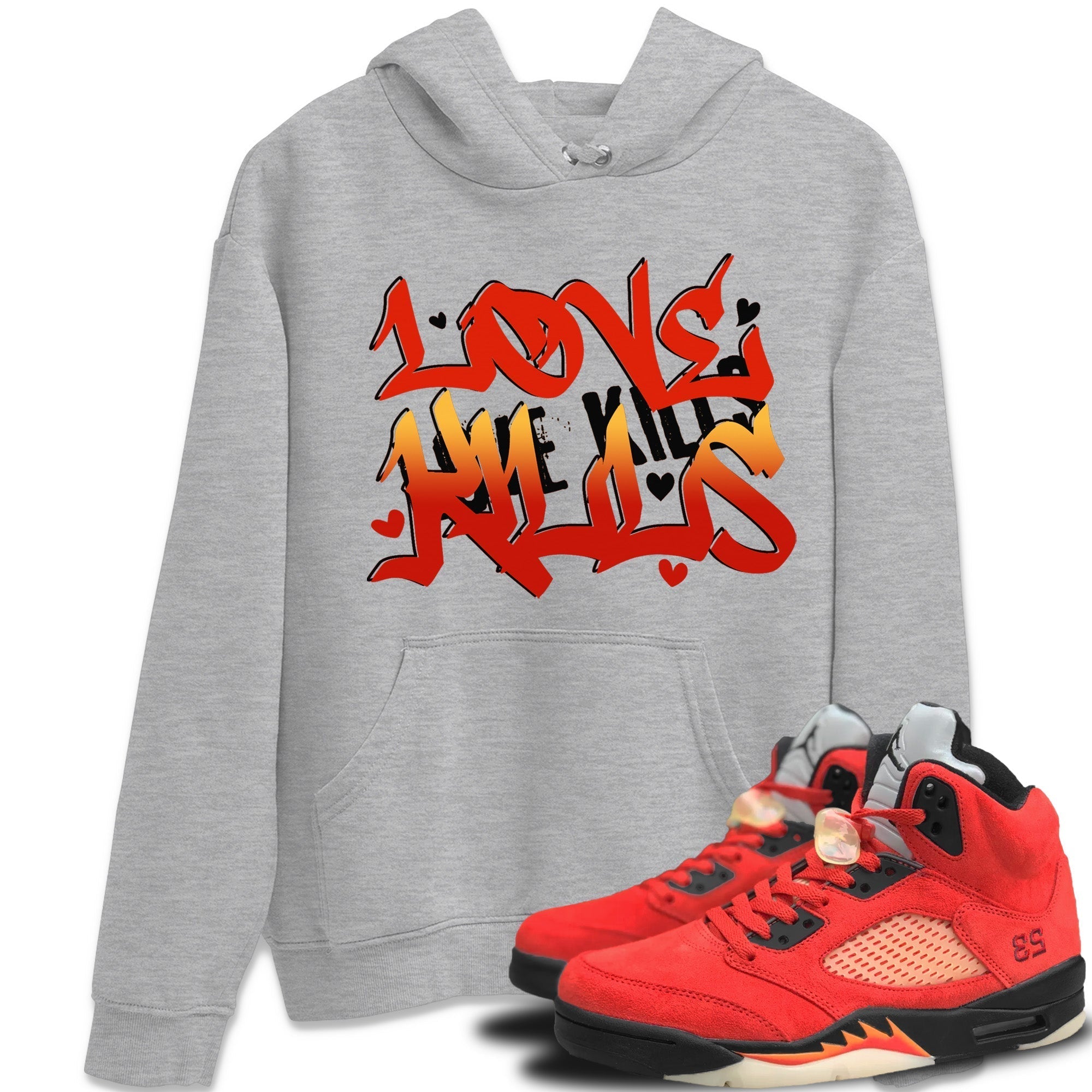 Love Kills Unisex Tops - Air Jordan 5 Mars For Her