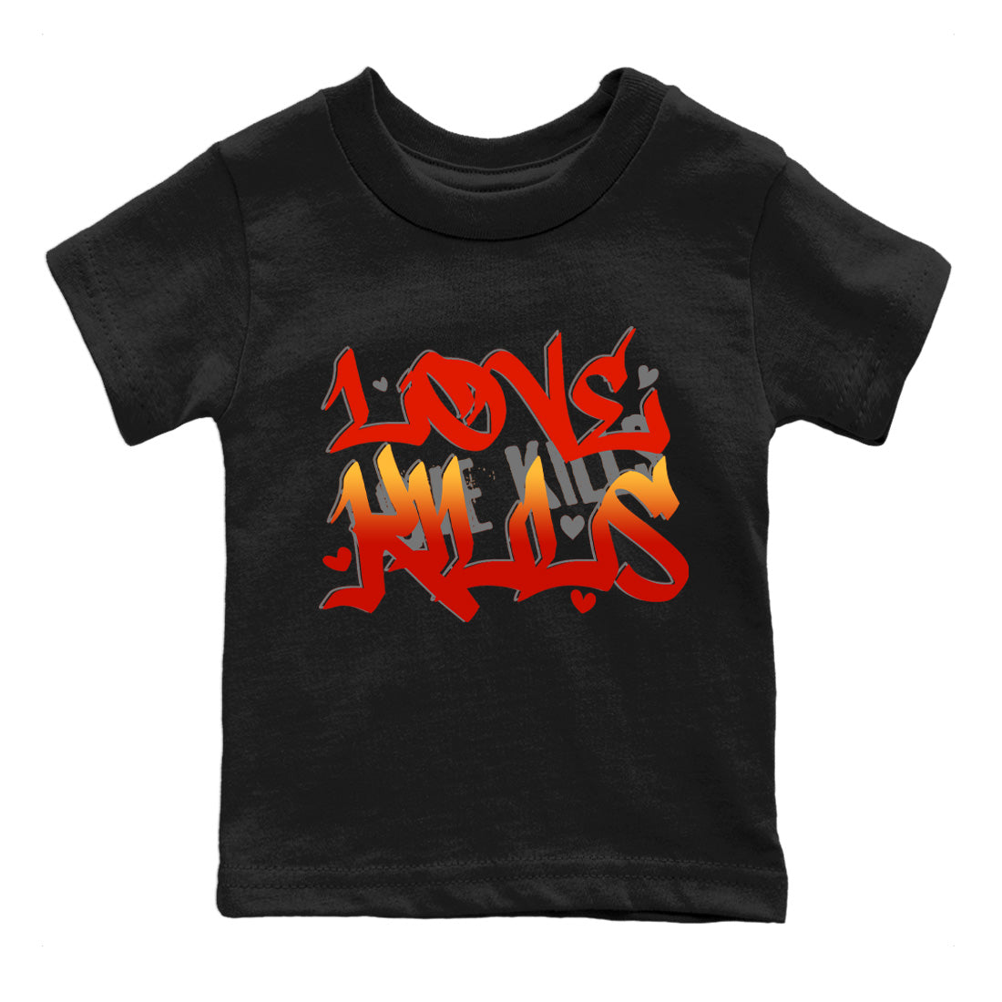 Love Kills Kids Tops - Air Jordan 5 Mars For Her