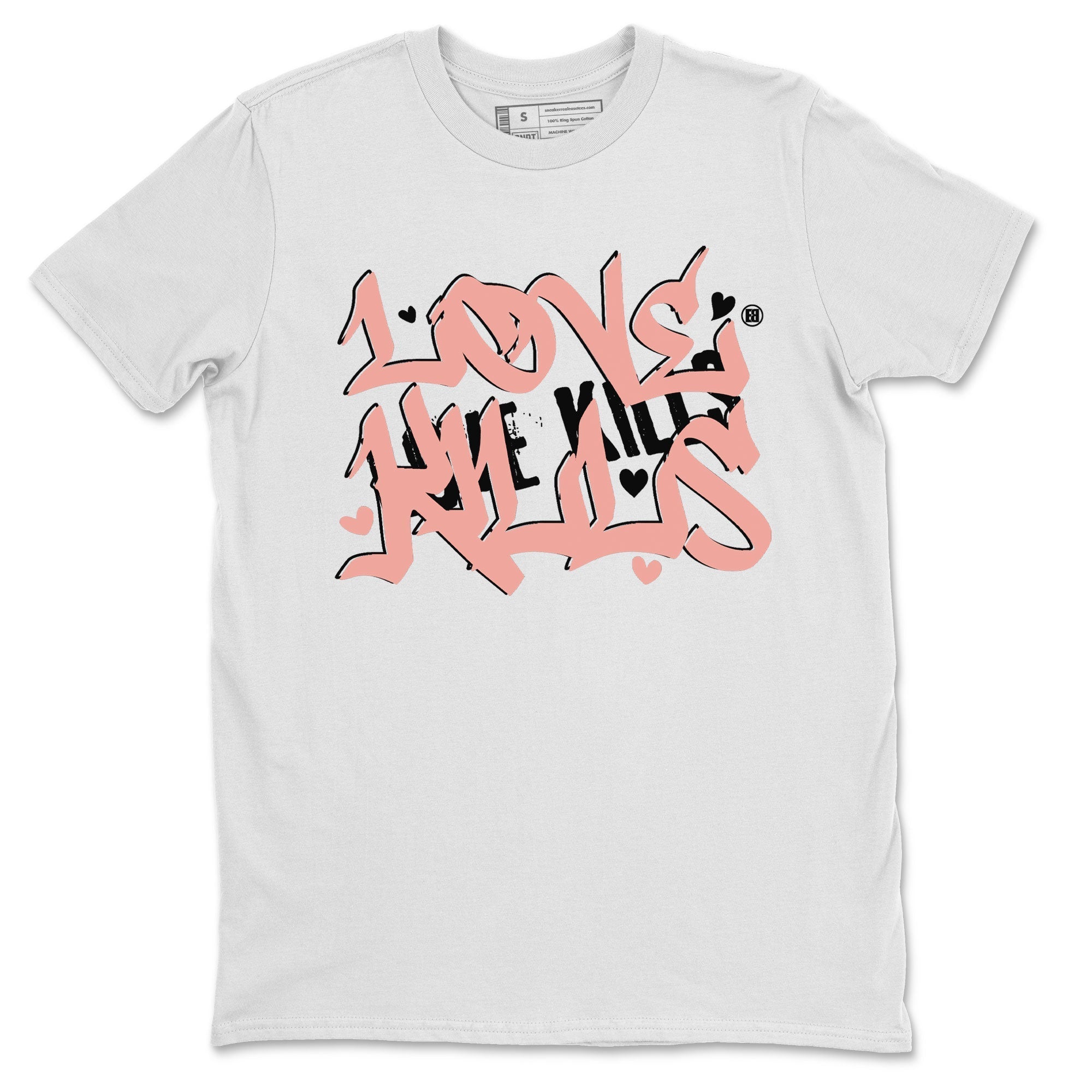 Love Kills snkmatch Tee - Dunk Rose Whisper