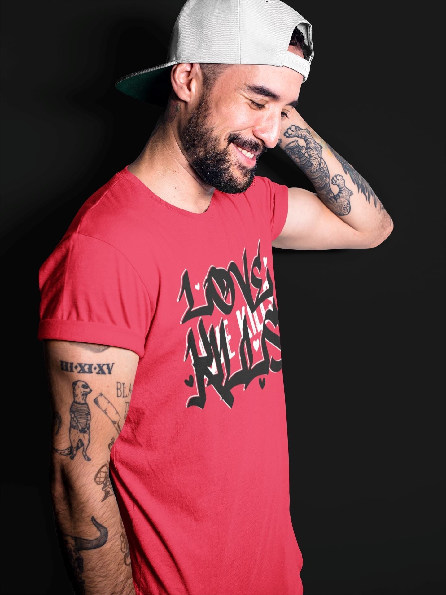 Love Kills Unisex Tops - Air Jordan 1 Bred Patent
