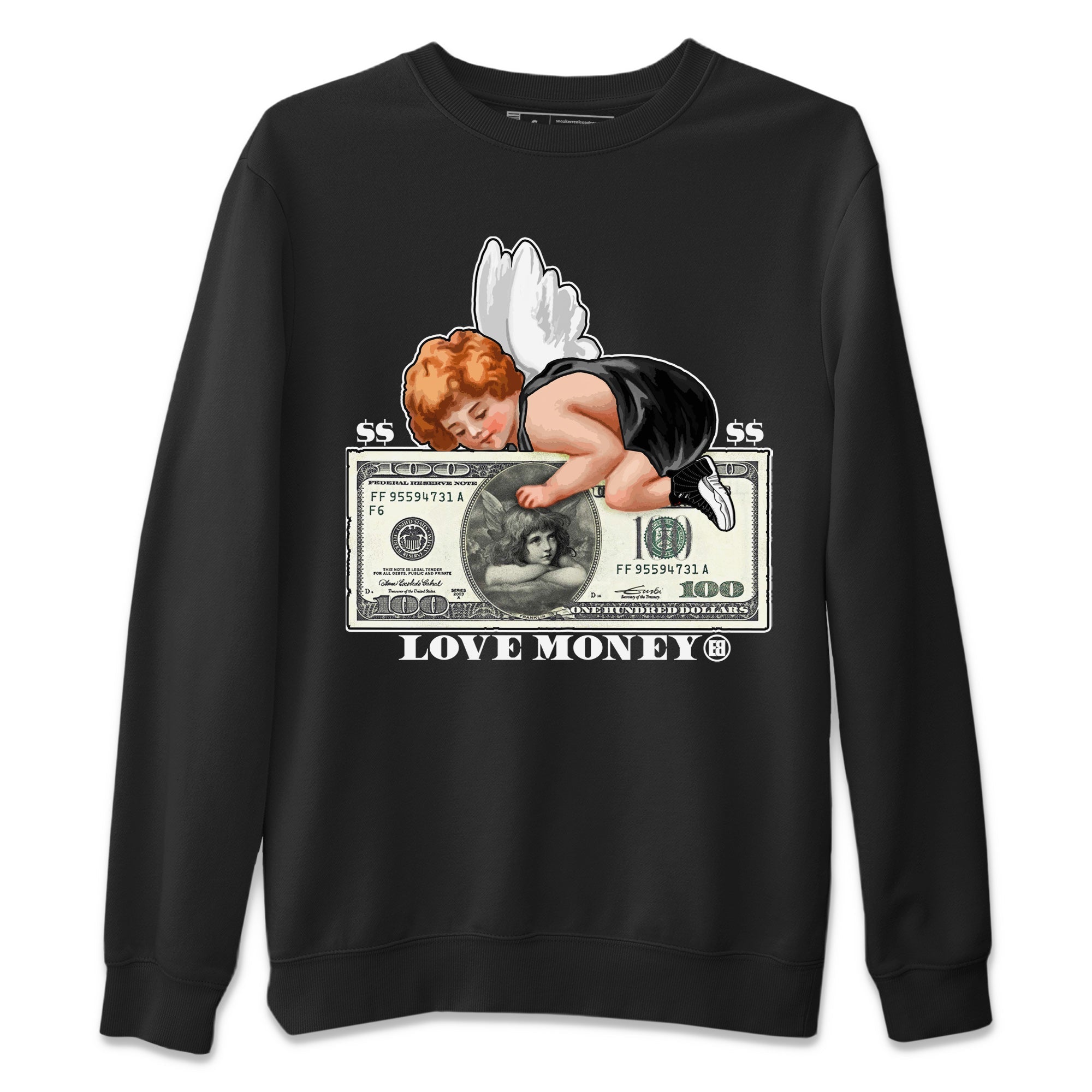 Love Money Unisex Tops - Air Jordan 12 Playoffs