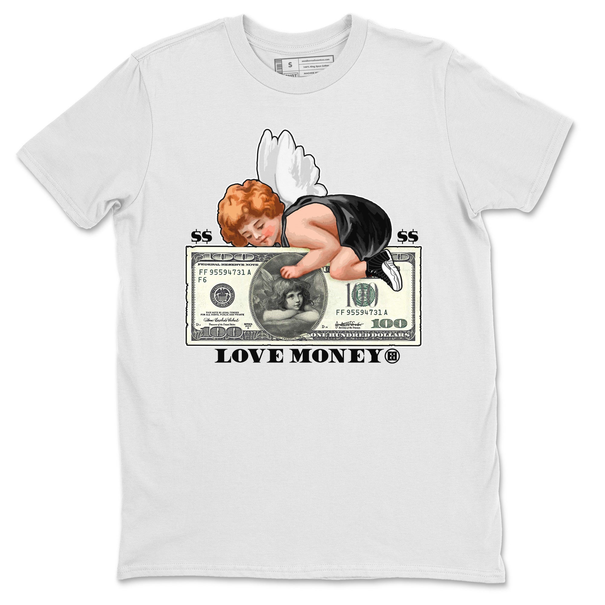 Love Money Unisex Tops - Air Jordan 12 Playoffs