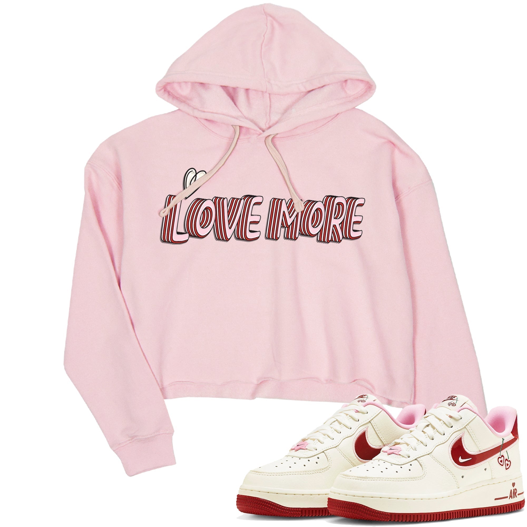 Love More Women's Tops - Air Force 1 Valentines Day