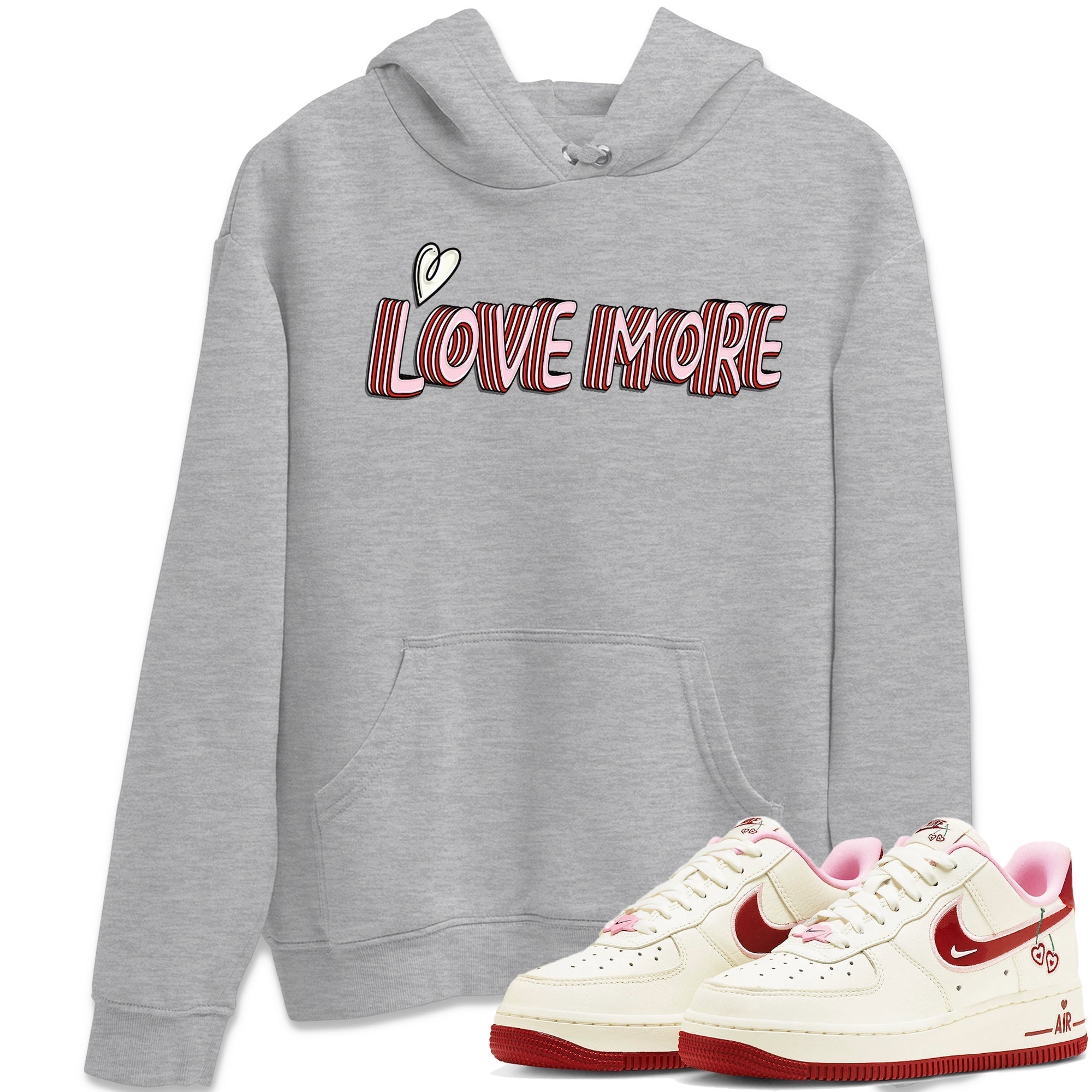Love More Unisex Tops - Air Force 1 Valentines Day