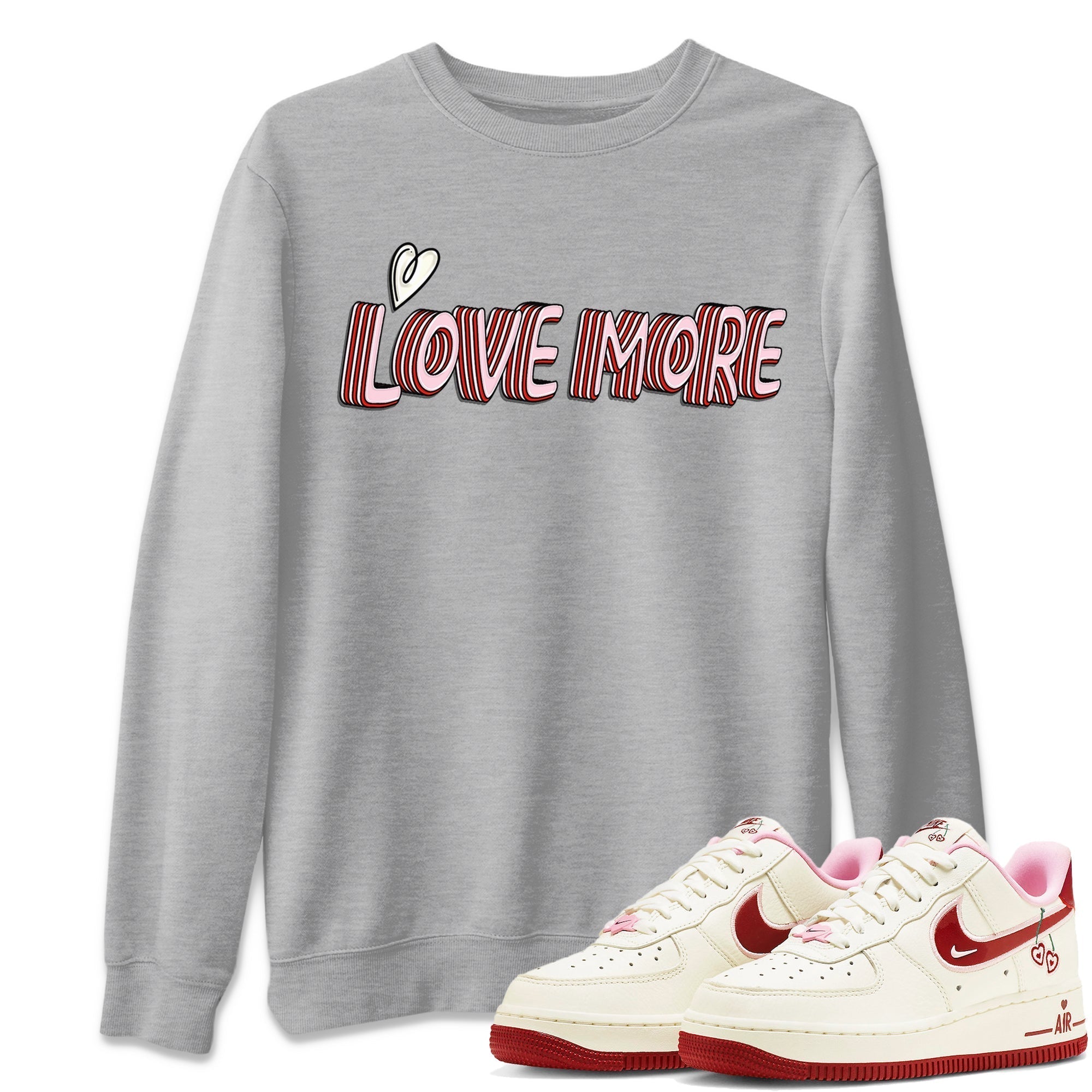 Love More Unisex Tops - Air Force 1 Valentines Day