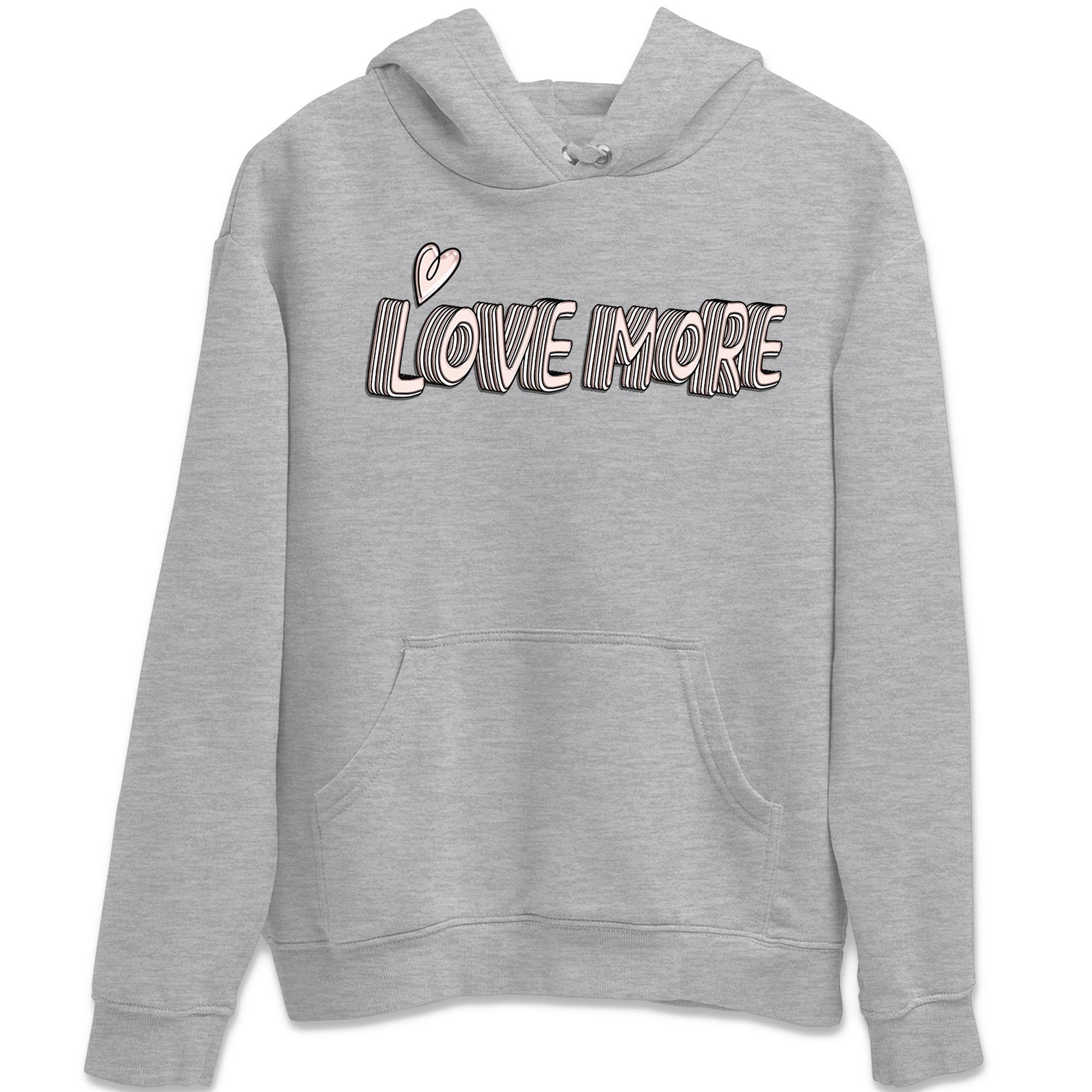 Love More Unisex Tops - Air Jordan 1 Washed Pink