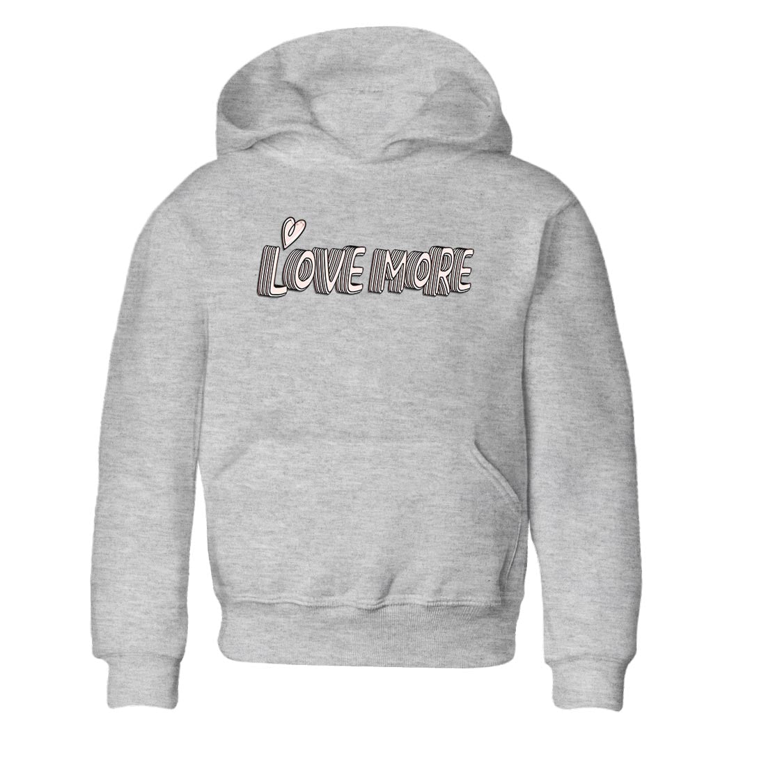 Love More Kids Tops - Air Jordan 1 Washed Pink