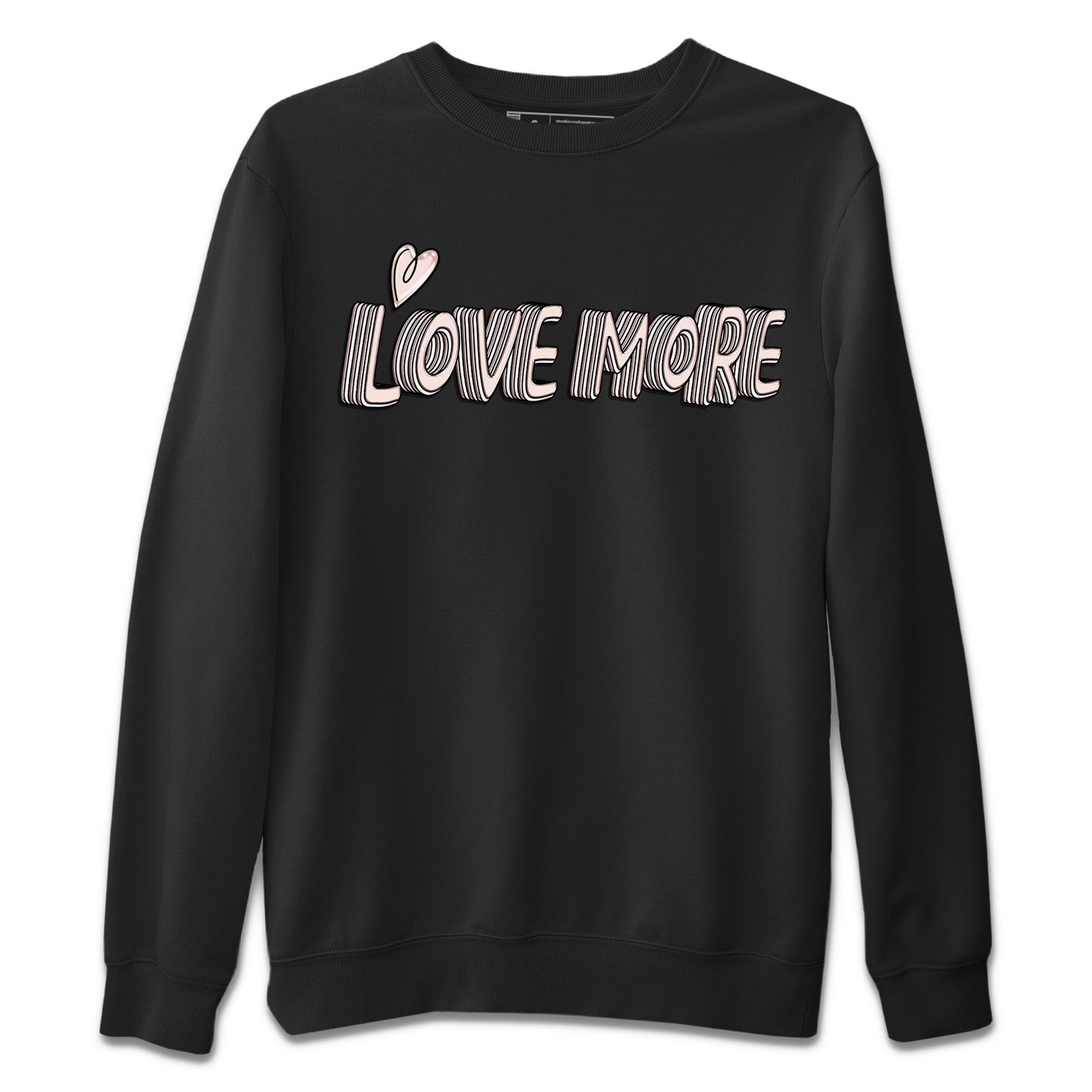 Love More Unisex Tops - Air Jordan 1 Washed Pink