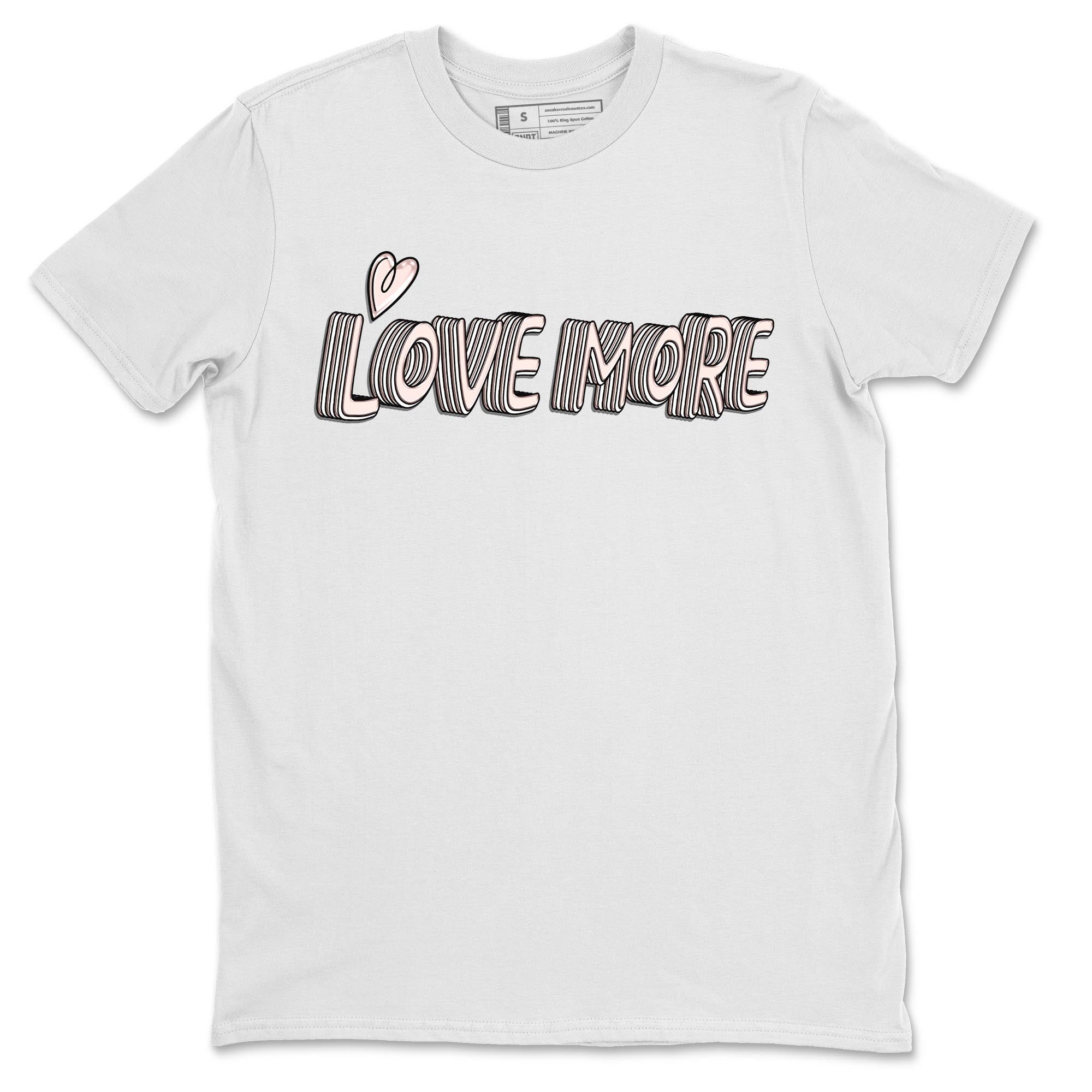 Love More Unisex Tops - Air Jordan 1 Washed Pink