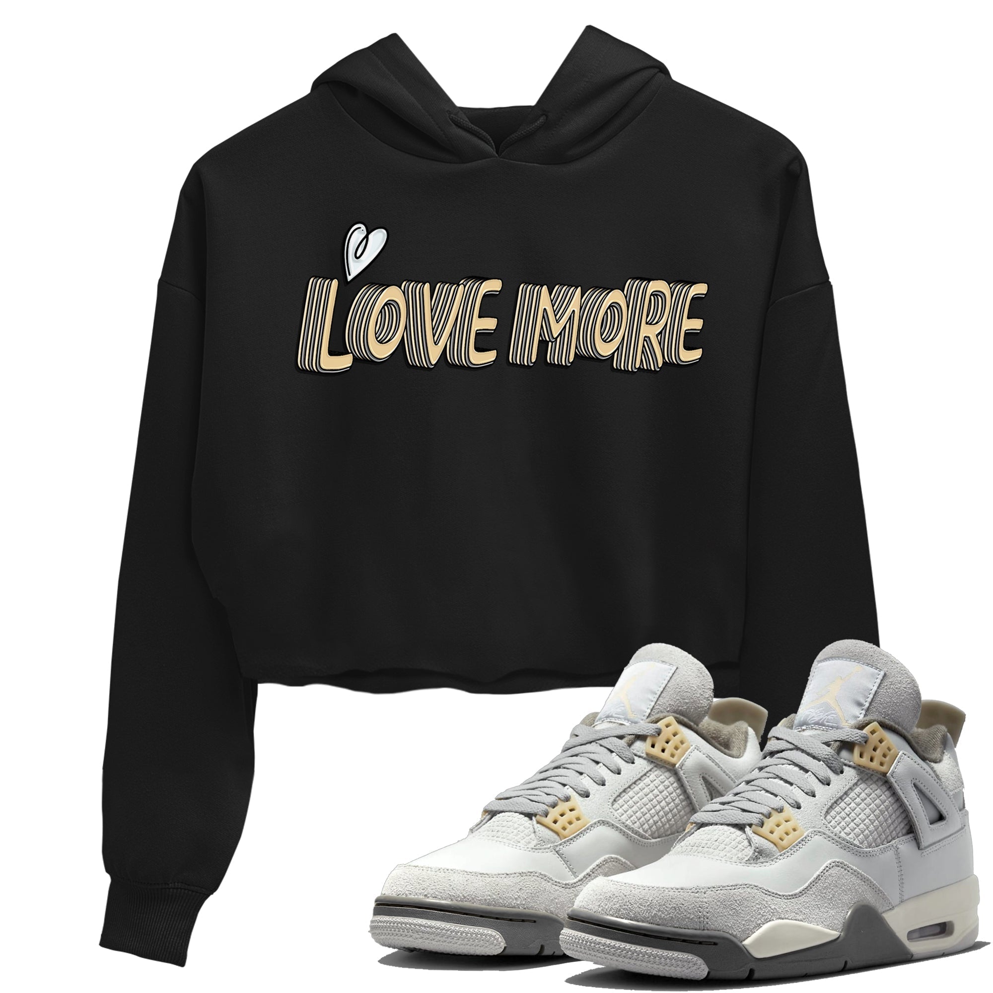 Love More Women's Tops - Air Jordan 4 Craft