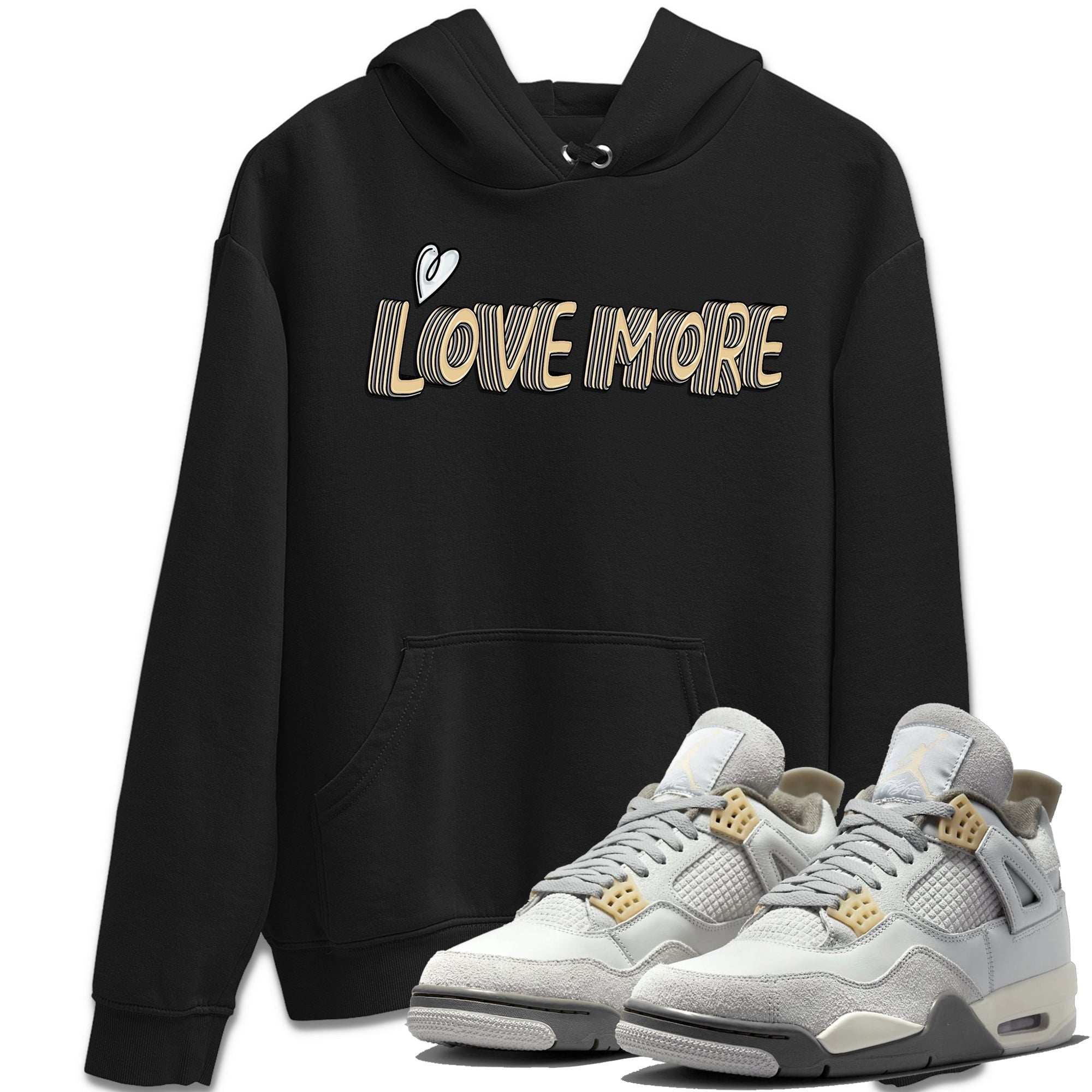 Love More Unisex Tops - Air Jordan 4 Craft