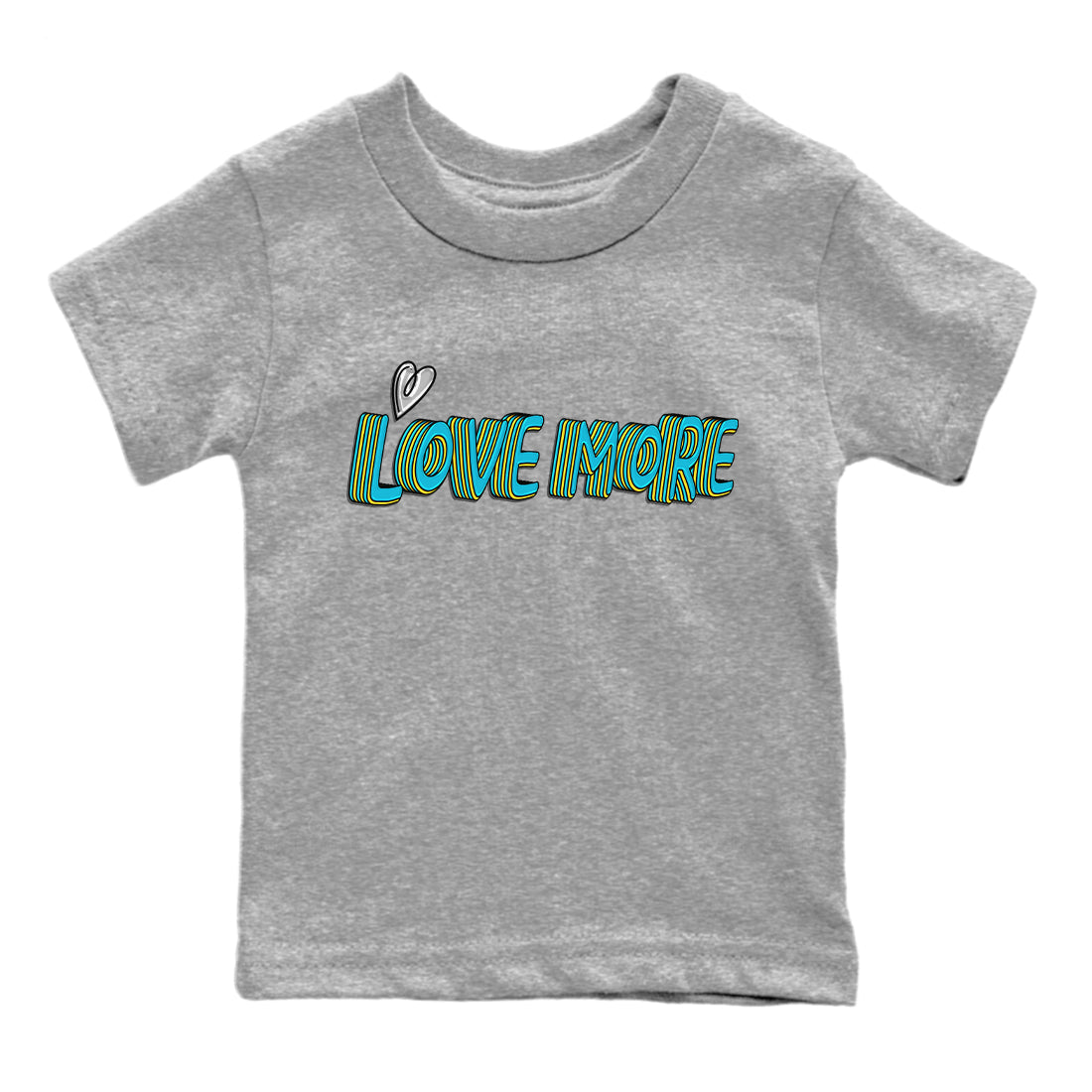 Love More Kids Tops - Air Jordan 5 Aqua