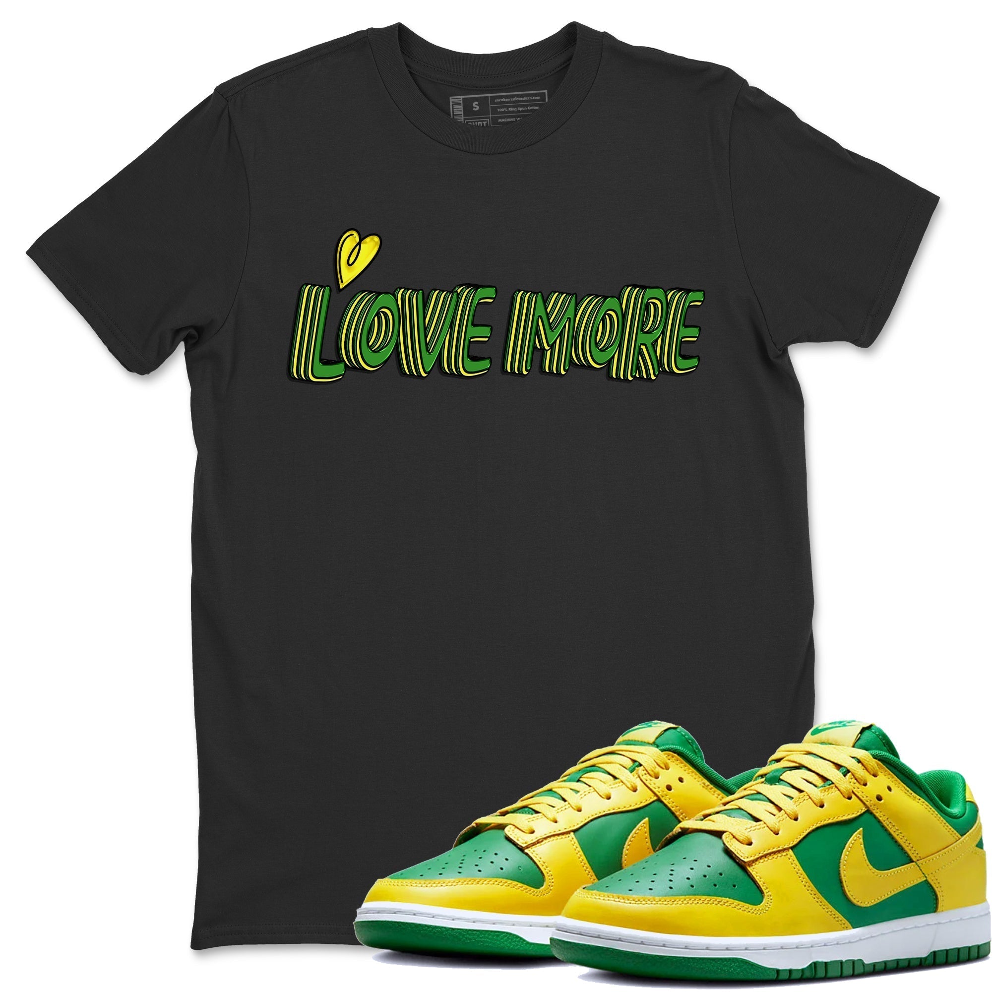 Love More Unisex Tops - Dunk Reverse Brazil
