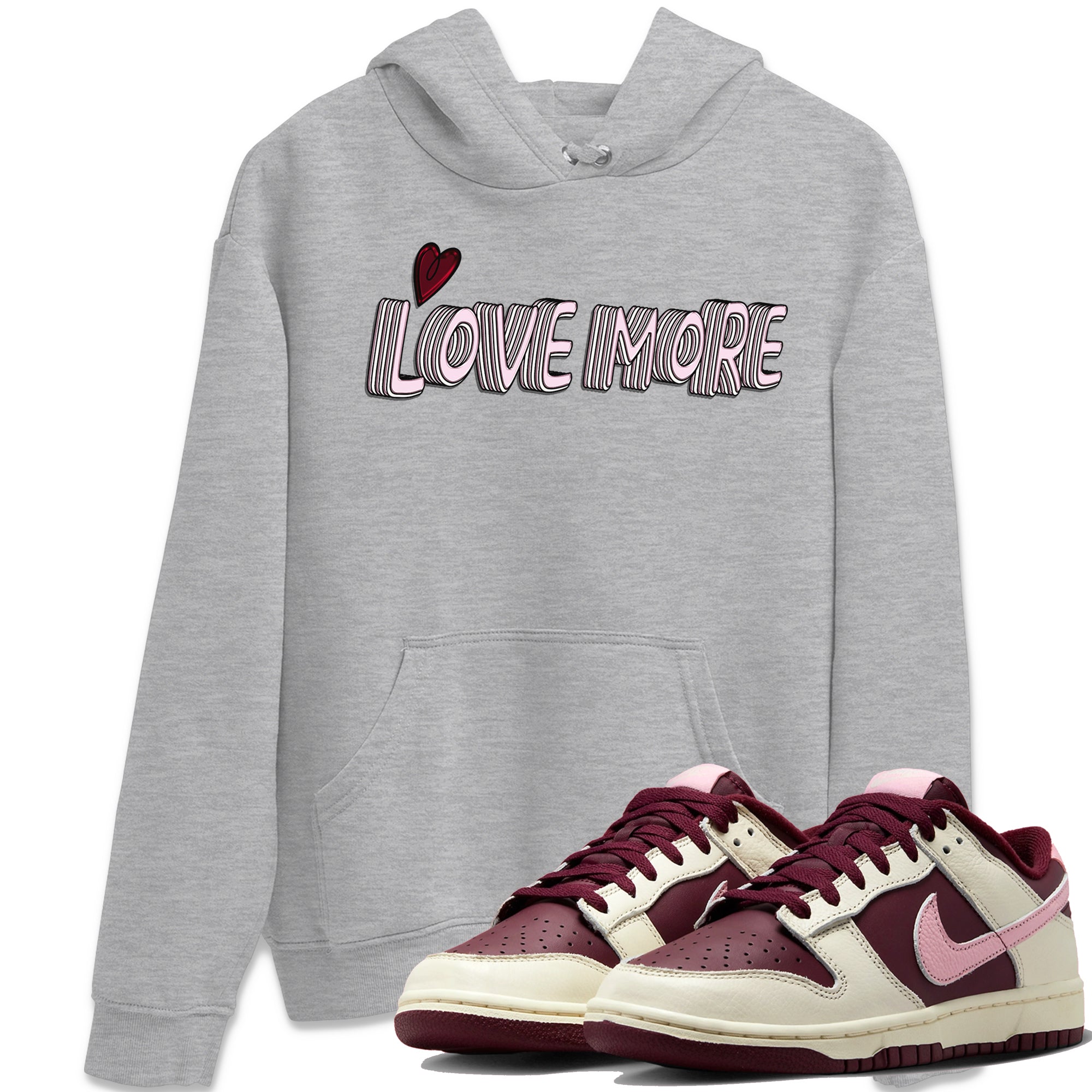 Love More Unisex Tops - Dunk Valentines Day