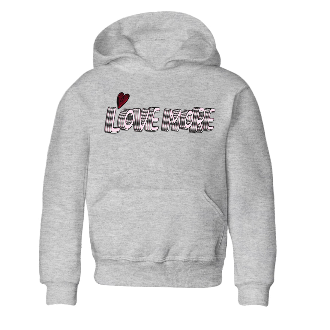 Love More Kids Tops - Dunk Valentines Day