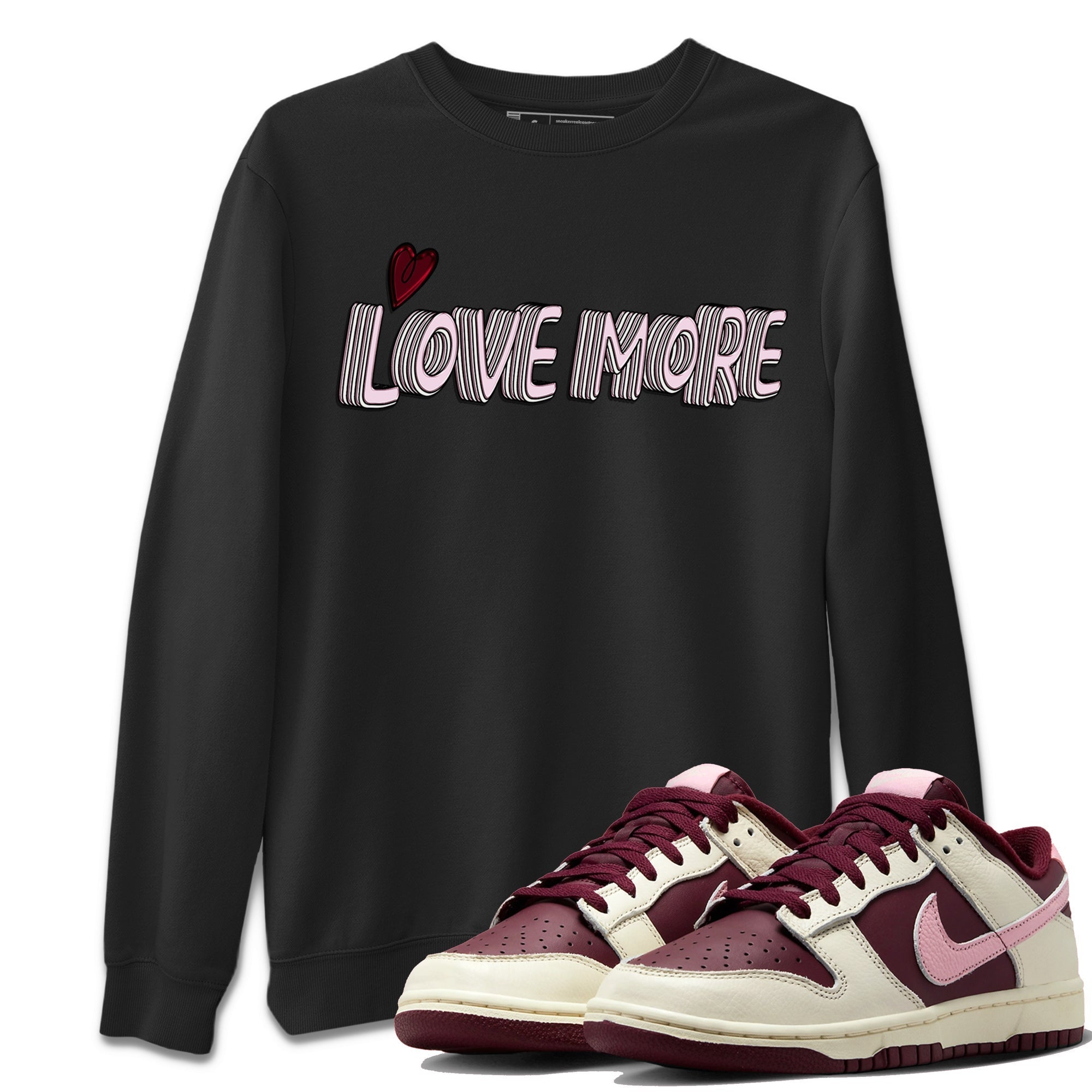 Love More Unisex Tops - Dunk Valentines Day