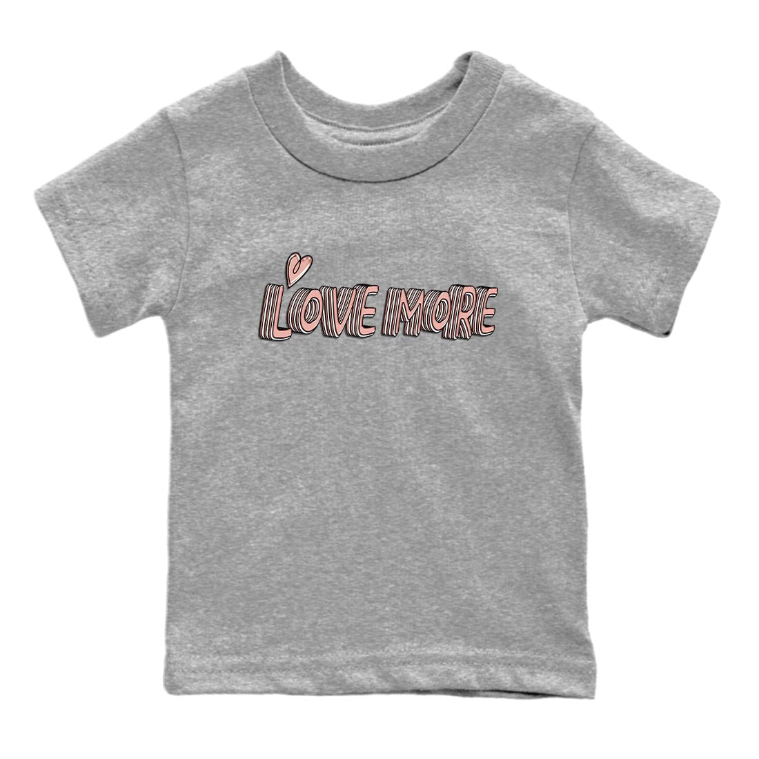 Love More snkmatch Tee Kids - Dunk Rose Whisper