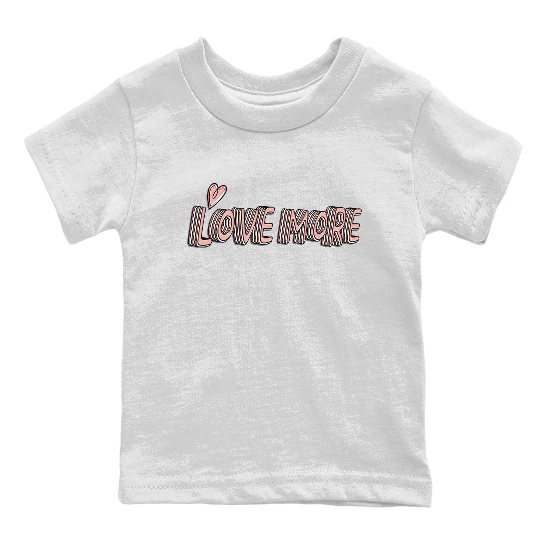 Love More snkmatch Tee Kids - Dunk Rose Whisper