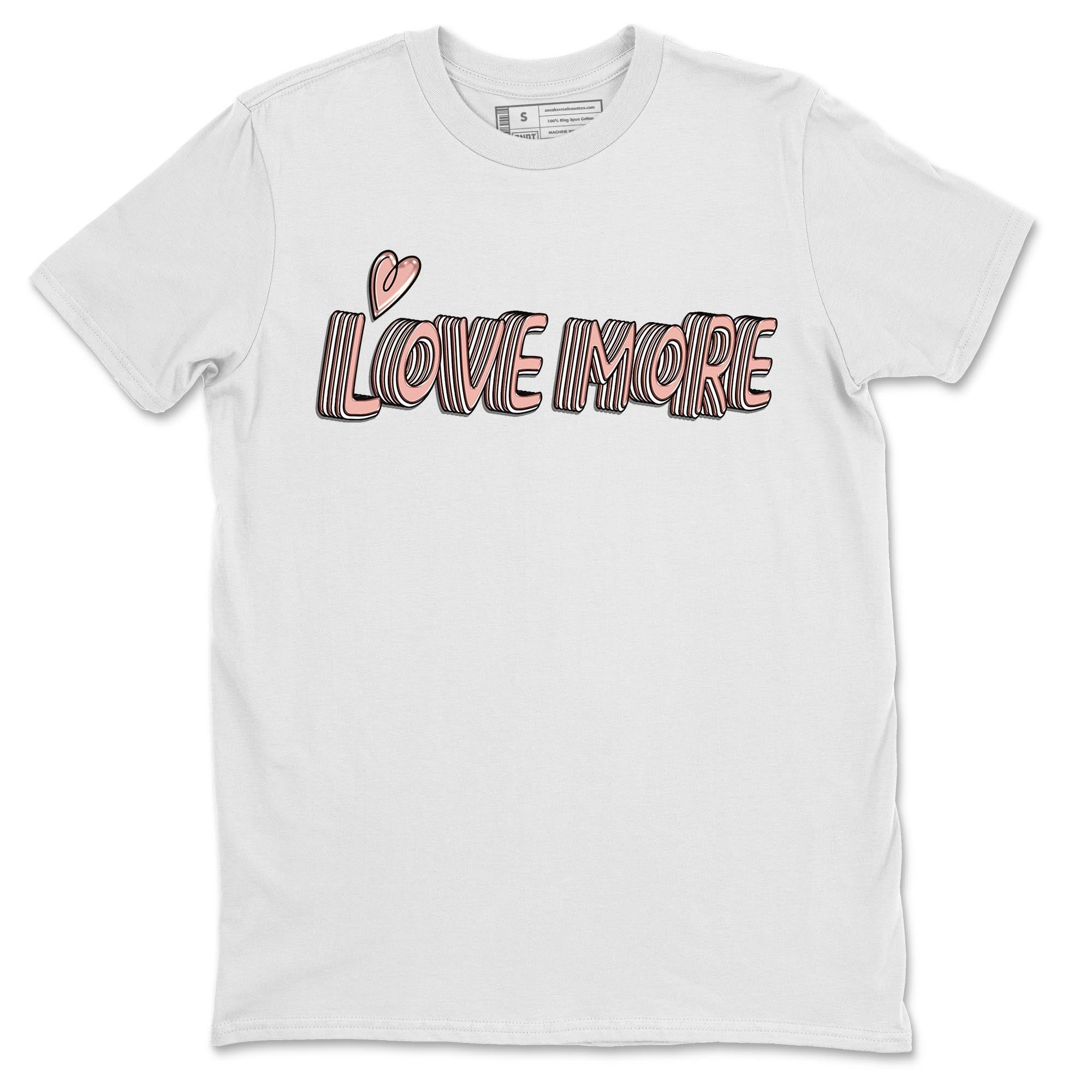 Love More snkmatch Tee - Dunk Rose Whisper