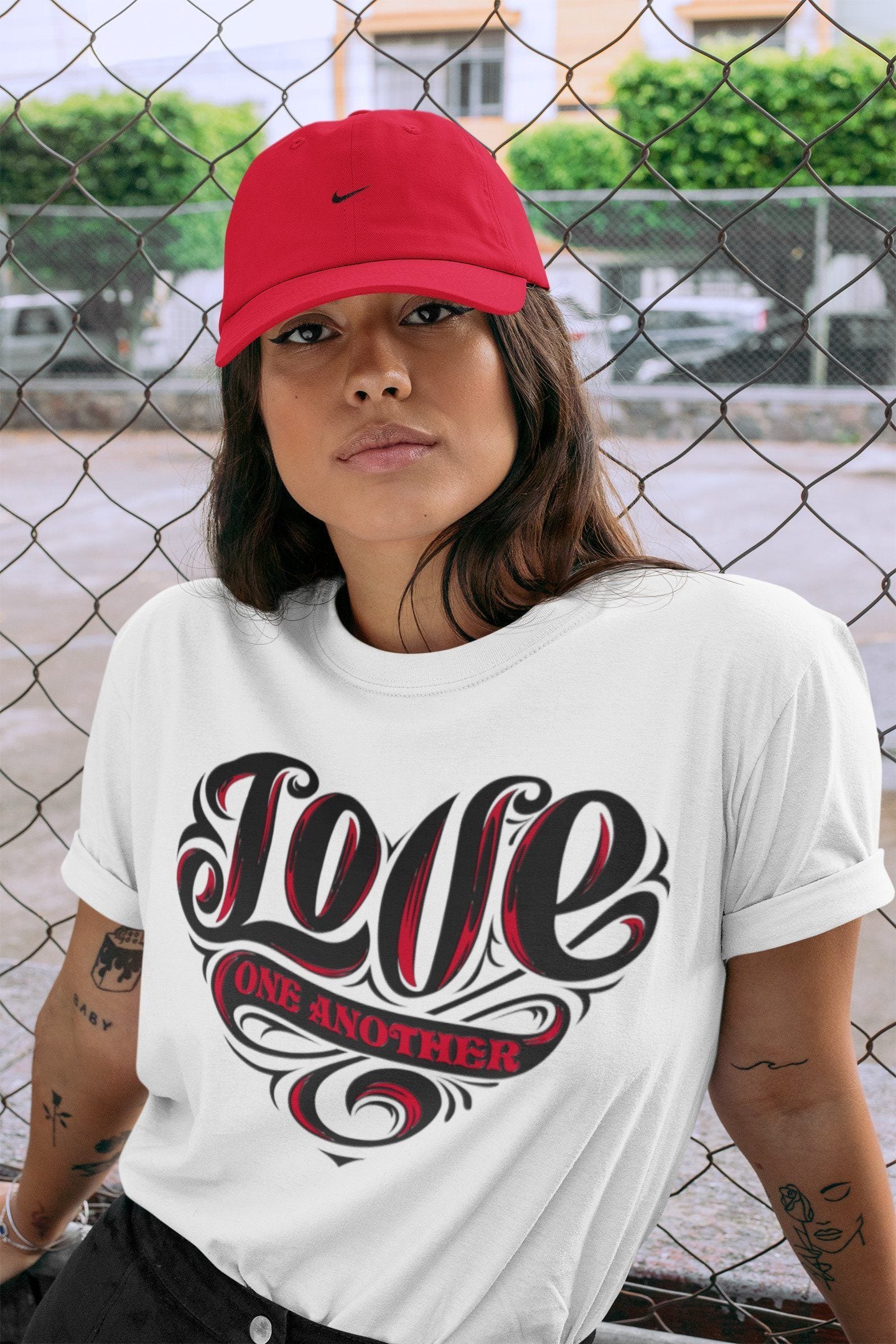 Love One Another Unisex Tops - Air Jordan 12 Super Bowl