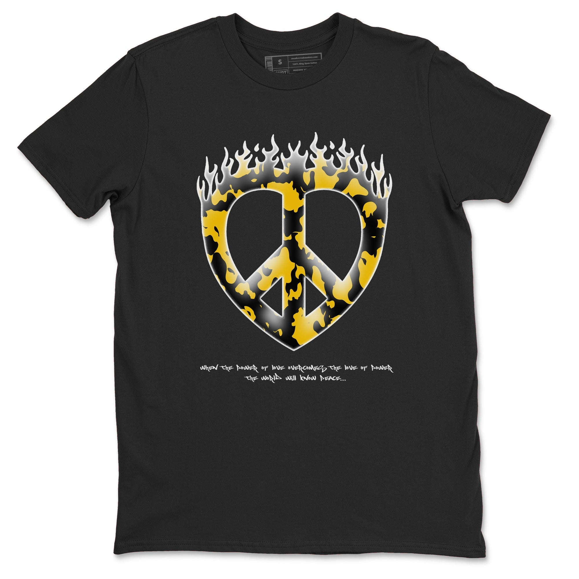 Love Peace snkmatch Tees - Dunk High Pollen