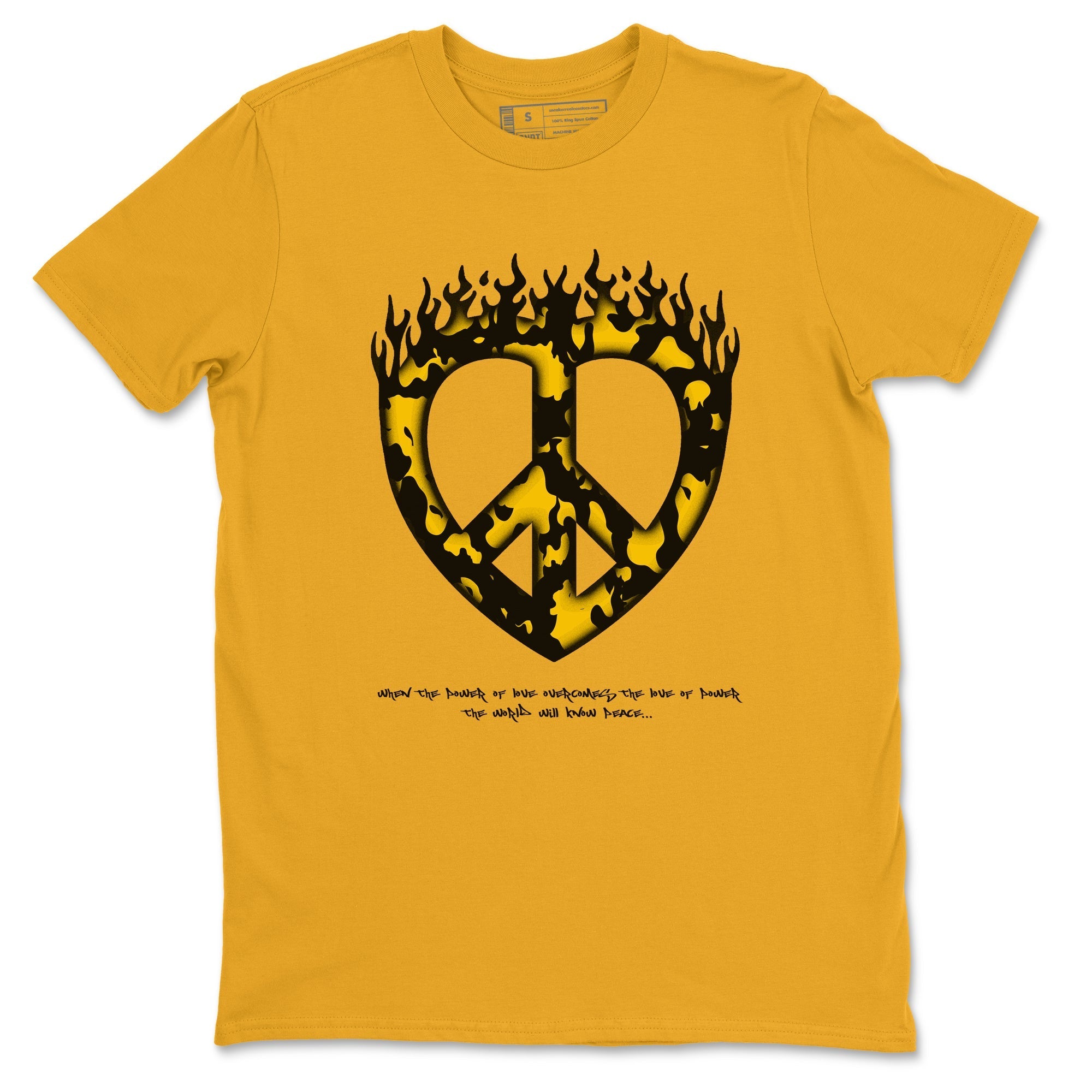 Love Peace snkmatch Tees - Dunk High Pollen