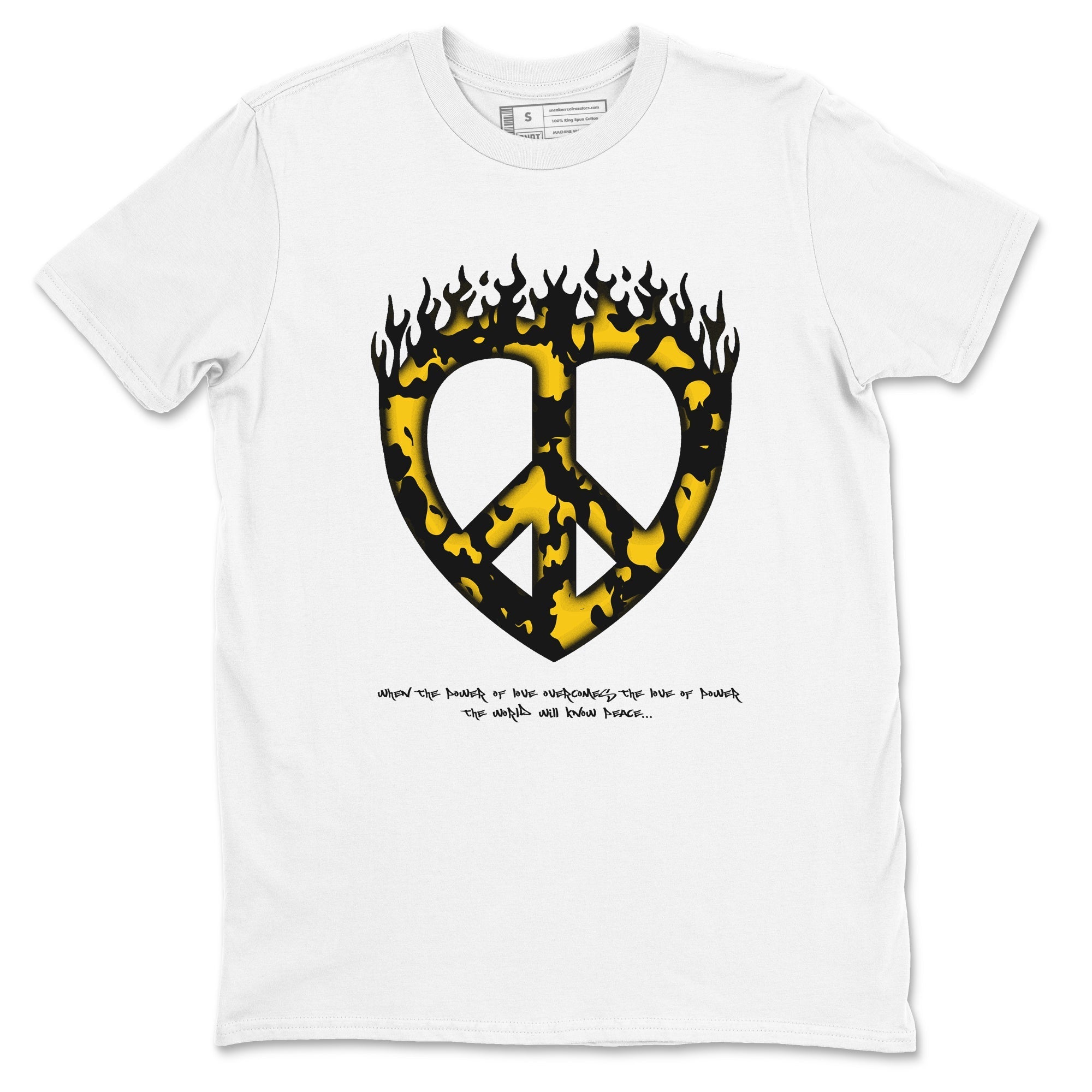 Love Peace snkmatch Tees - Dunk High Pollen