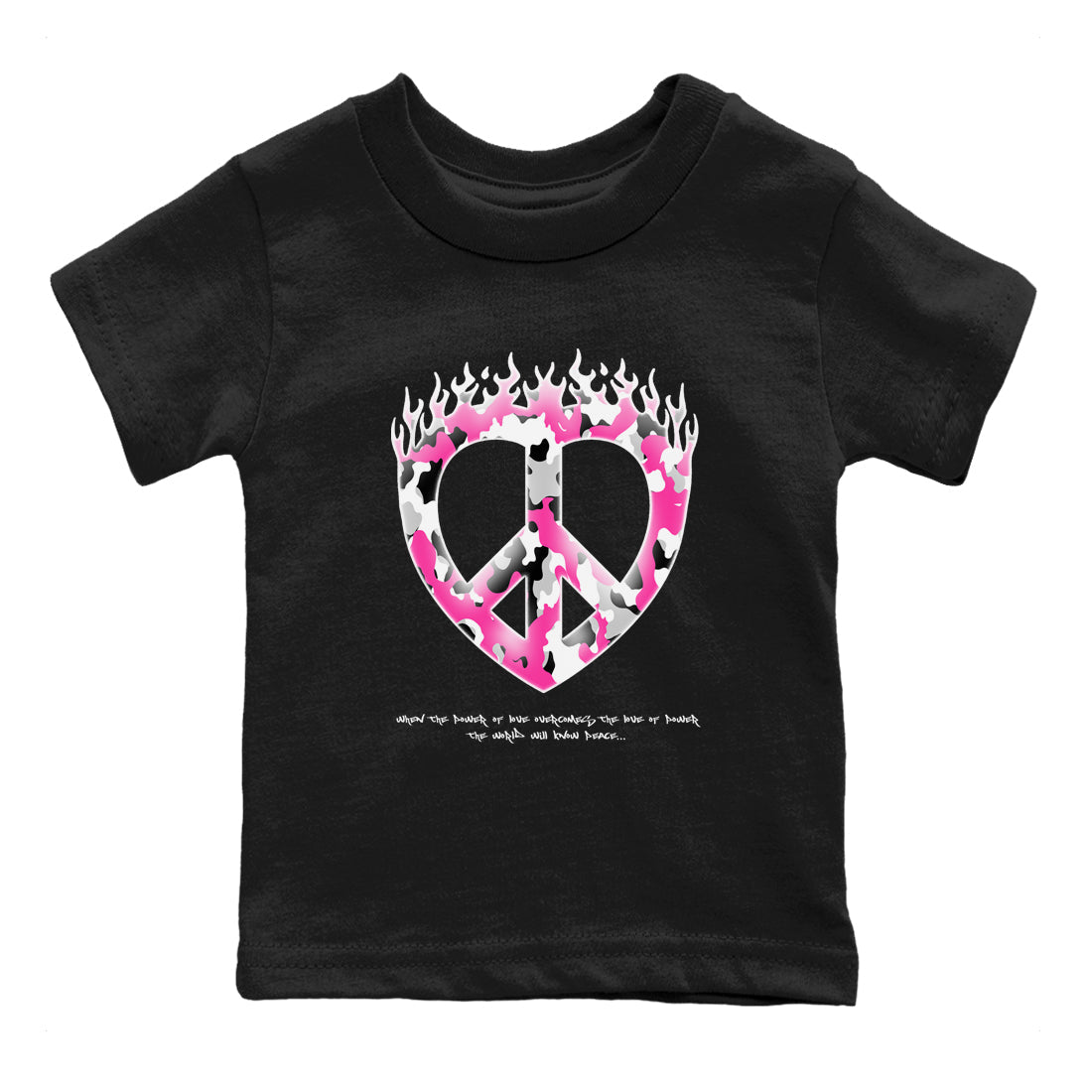 Love Peace snkmatch Tees Kids - KD 4 Aunt Pearl