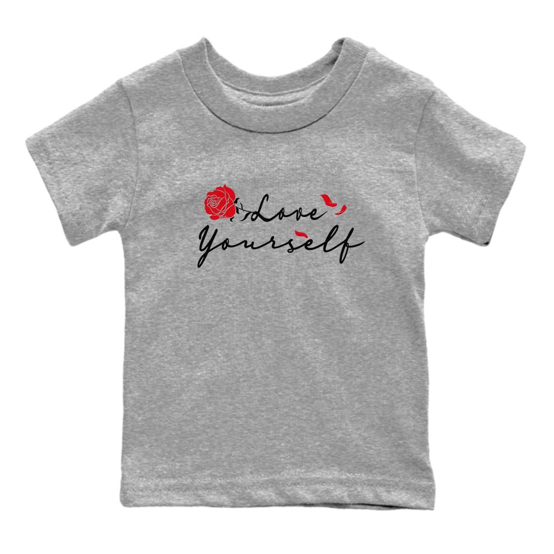 Love Yourself snkmatch Tees Kids - AE 1 Bred