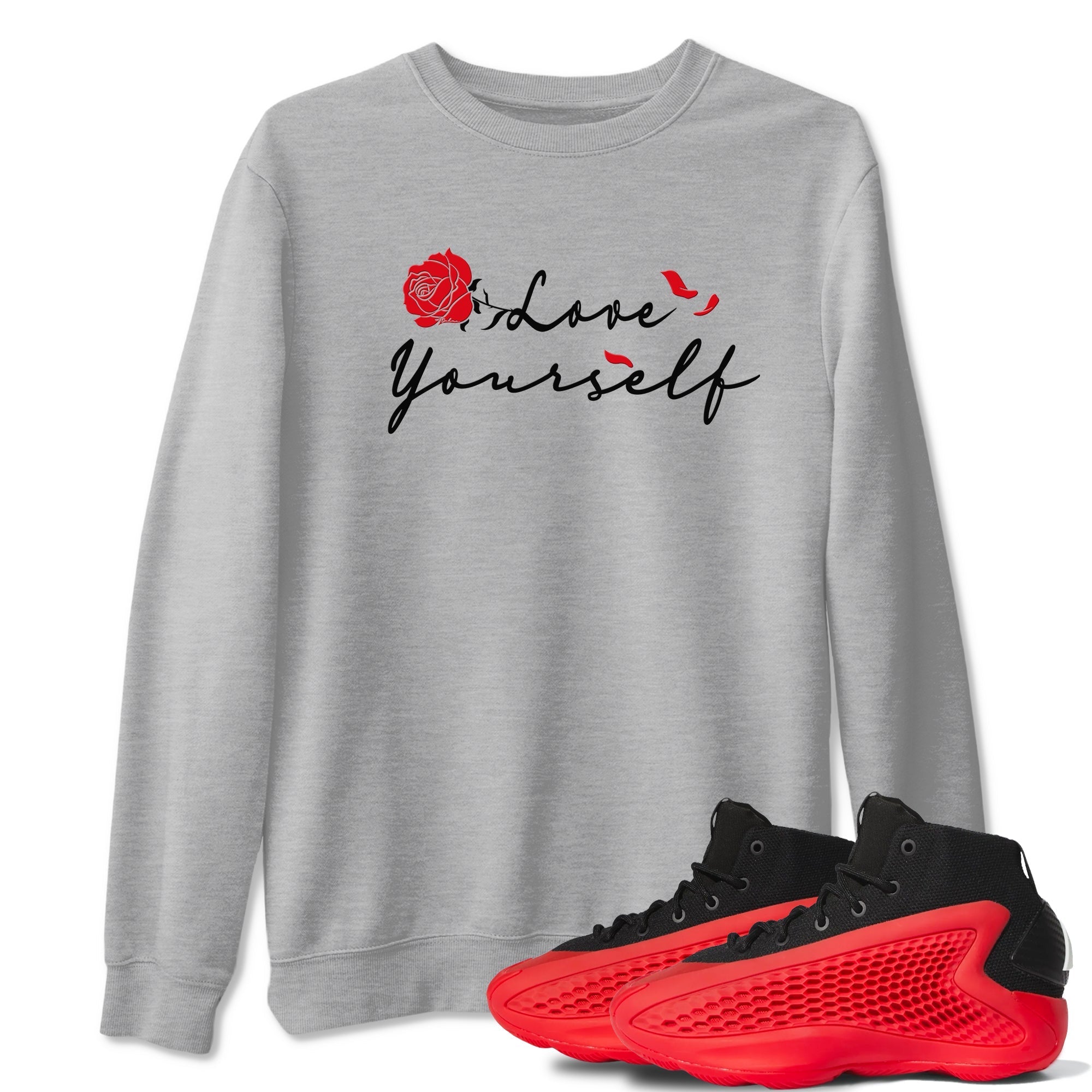 Love Yourself snkmatch Tees - AE 1 Bred