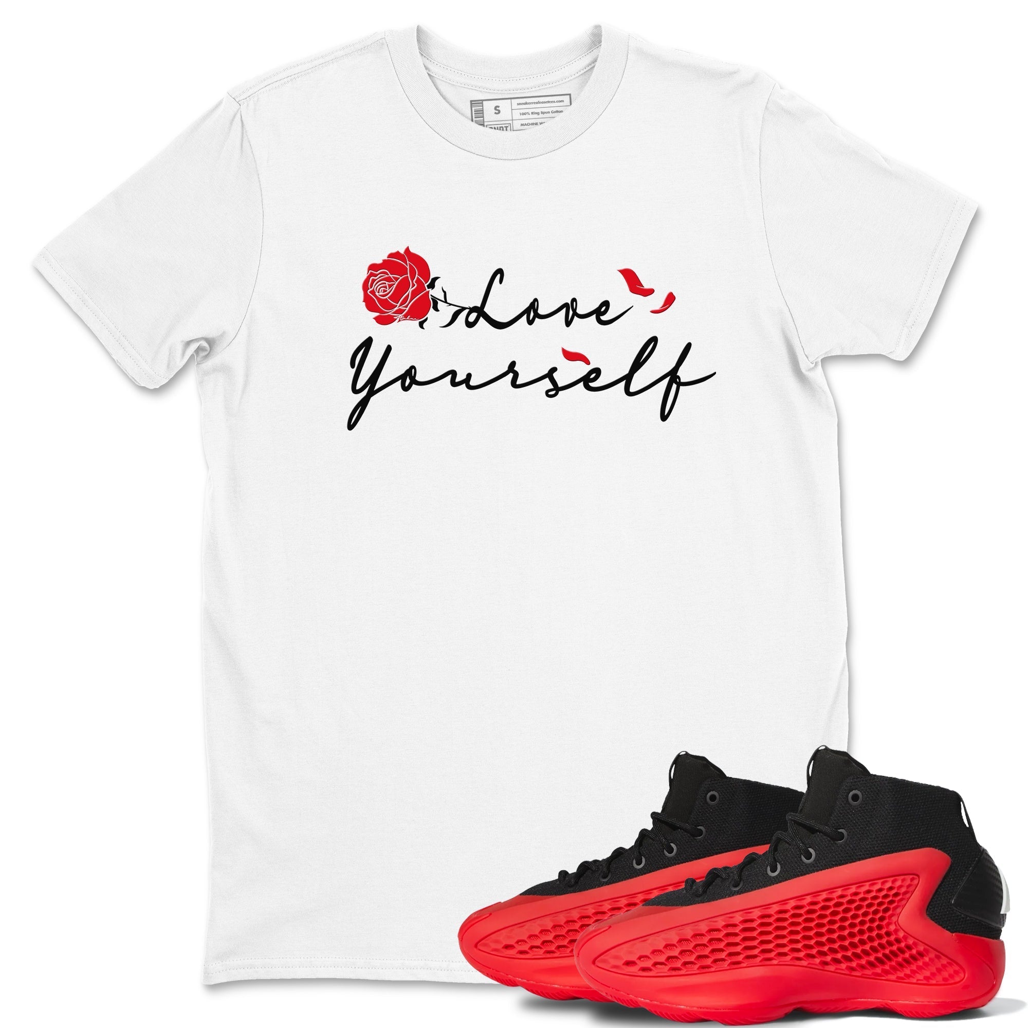 Love Yourself snkmatch Tees - AE 1 Bred