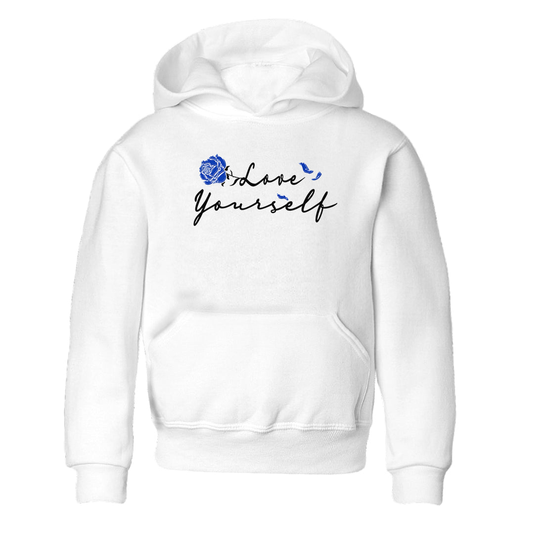 Love Yourself snkmatch Tees Kids - Air Foamposite One Royal